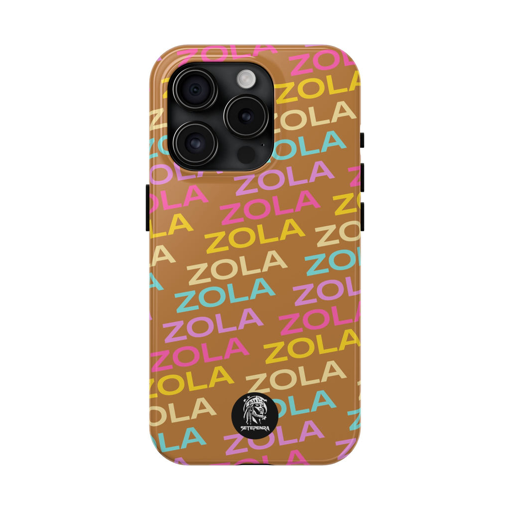 Zola Tough Phone Case (For iPhone, Galaxy & More) - Light Brown