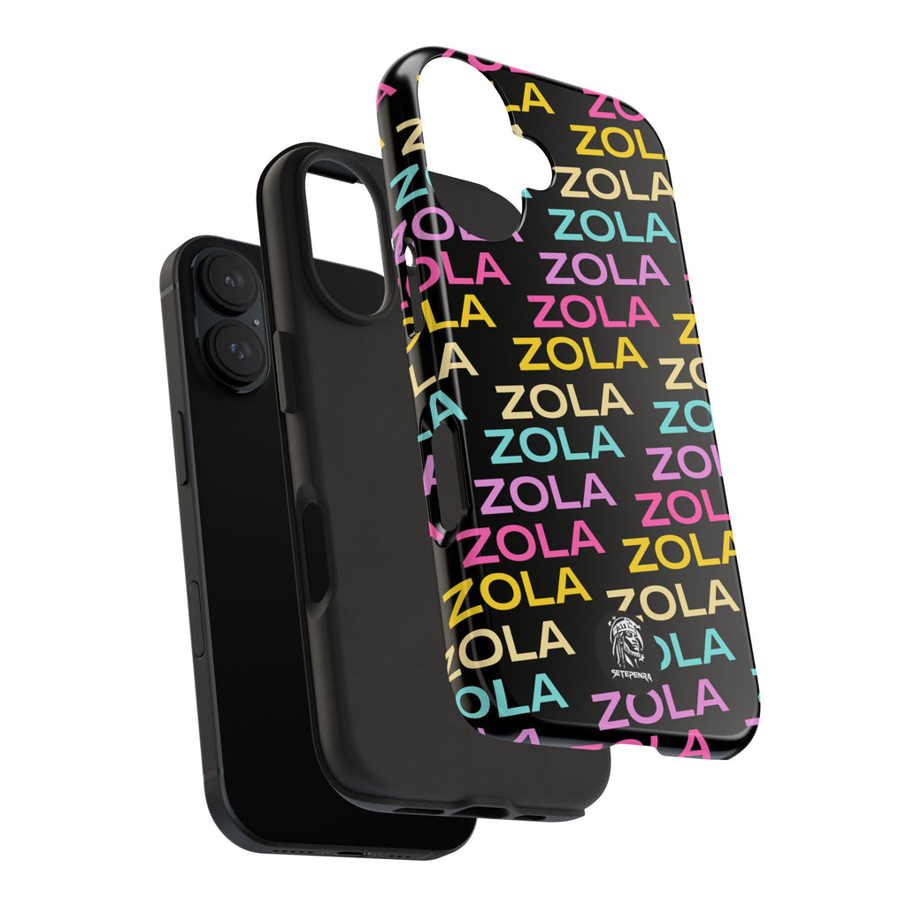 Zola Tough Phone Case (For iPhone, Galaxy & More) - Black SETEPENRA Phone Case.