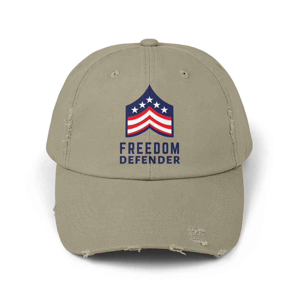 Freedom Defender Unisex Distressed Cap SETEPENRA Hats.