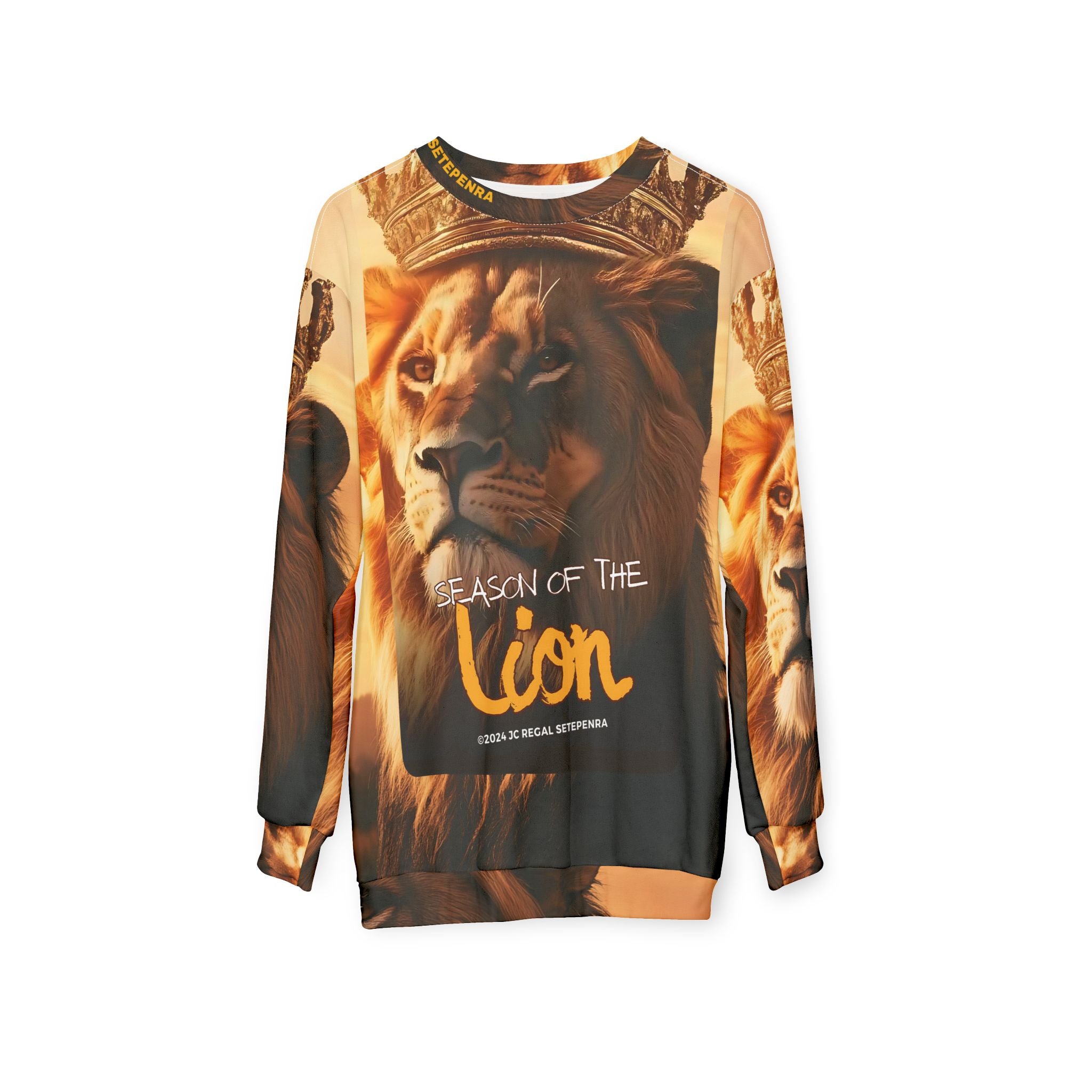 Season Of The Lion Unisex Sweatshirt SETEPENRA All Over Prints.