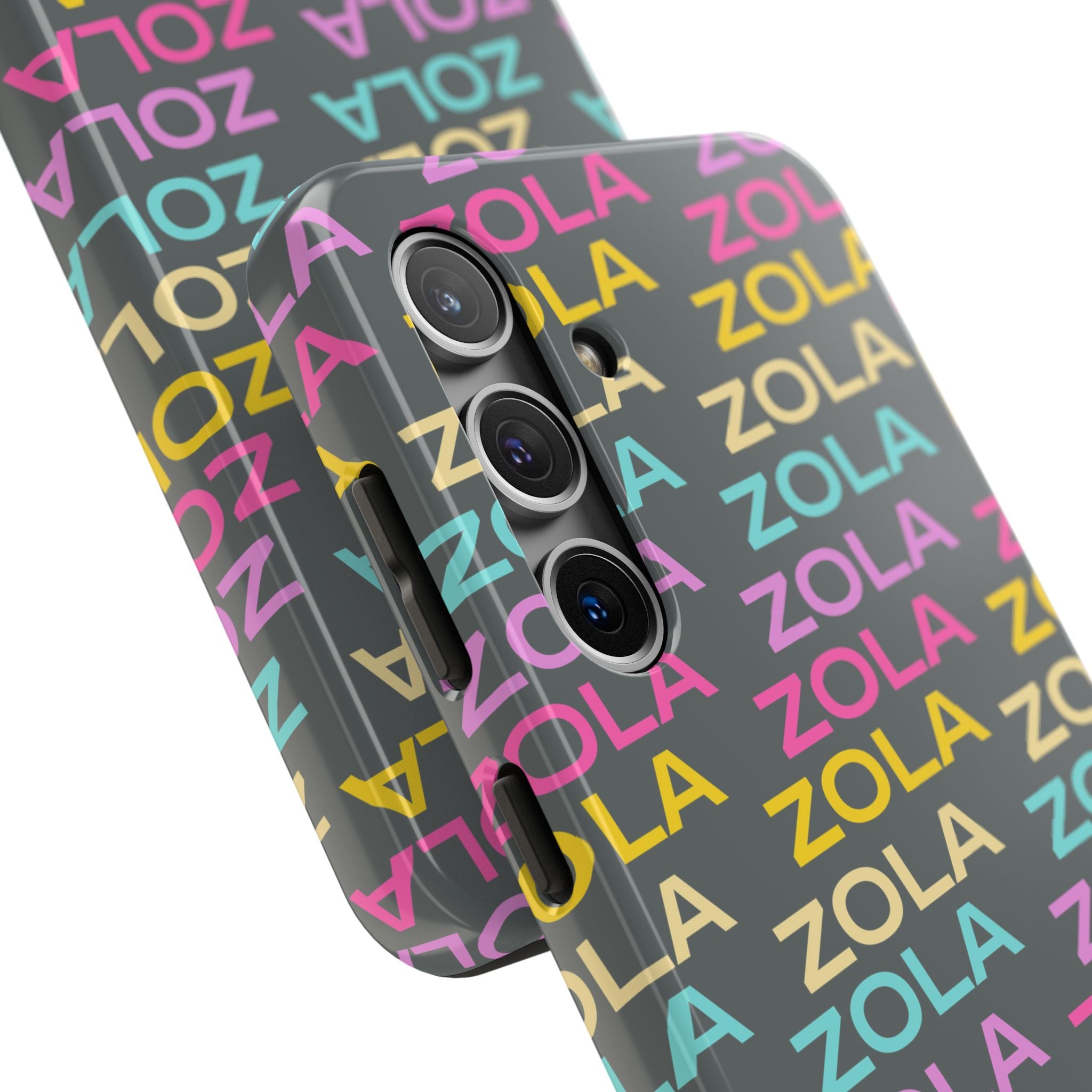 Zola Tough Phone Case (For iPhone, Galaxy & More) - Dark Grey