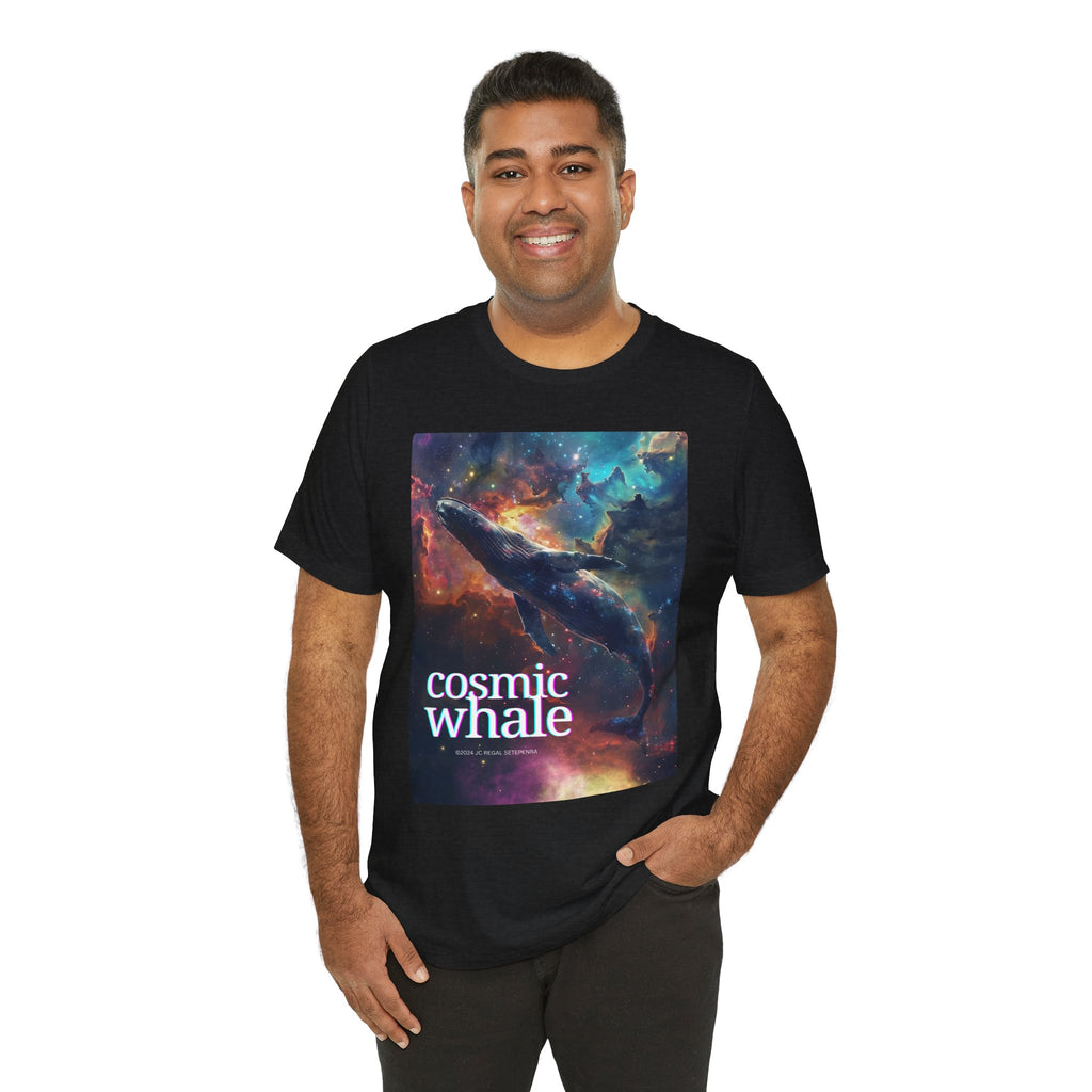 Cosmic Whale Unisex Jersey Short Sleeve Tee