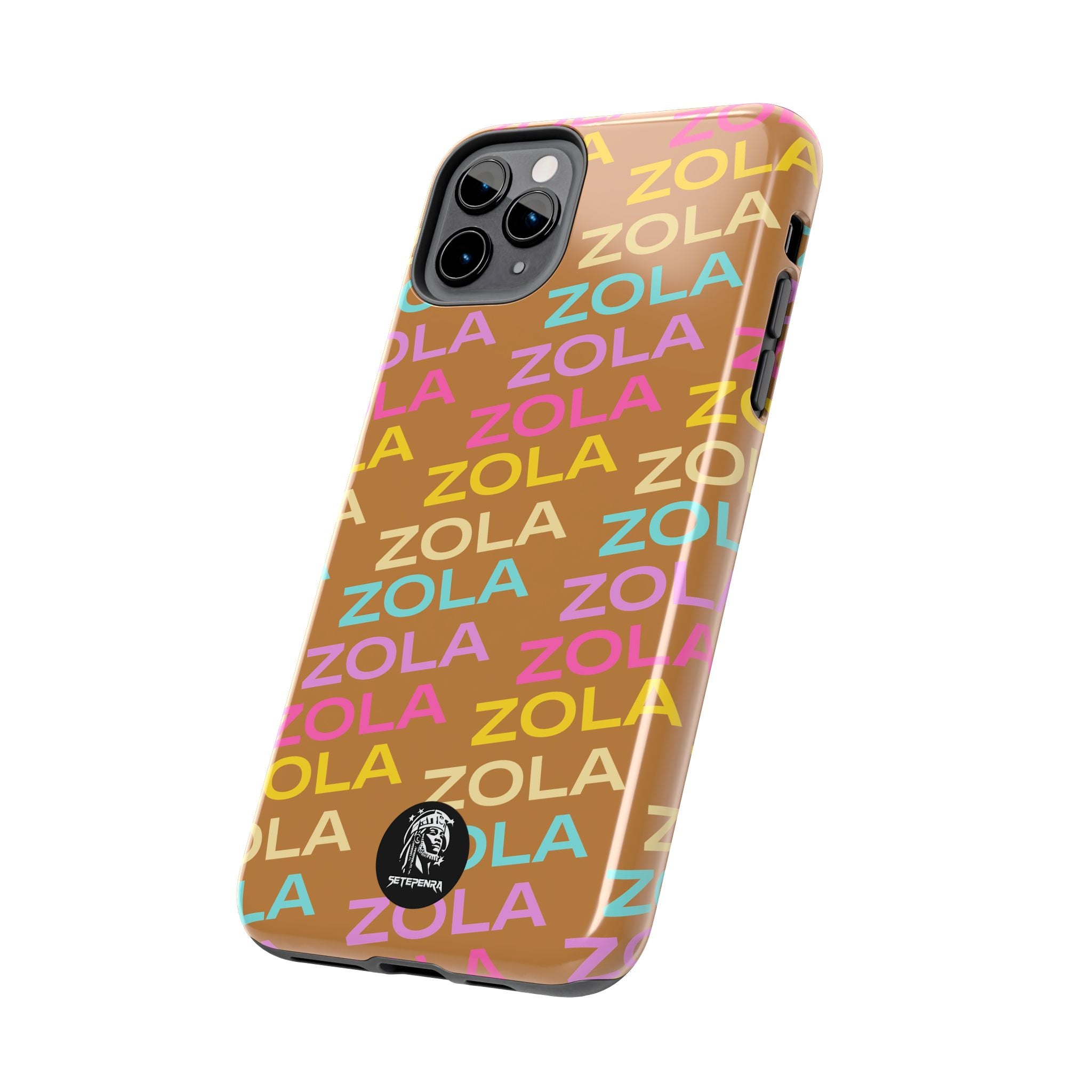 Zola Tough Phone Case (For iPhone, Galaxy & More) - Light Brown