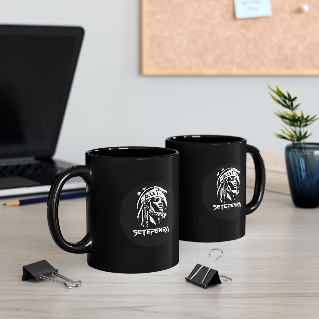 SETEPENRA Black Mug (11oz, 15oz)