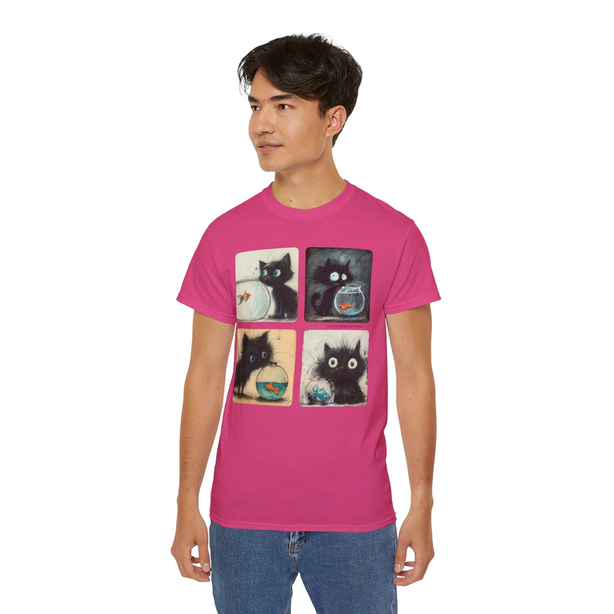 Fishy Kitty Unisex Ultra Cotton Tee