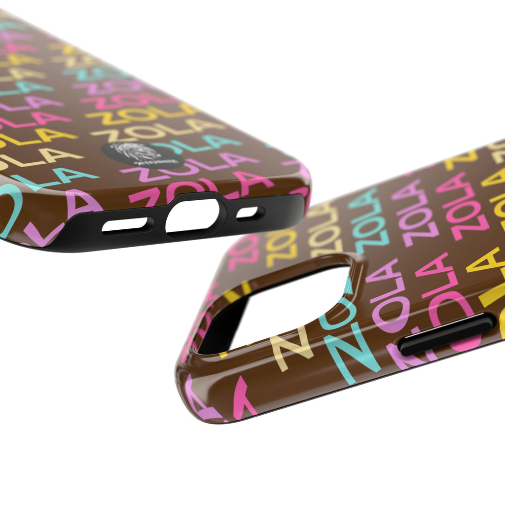 Zola Tough Phone Case (For iPhone, Galaxy & More) - Brown