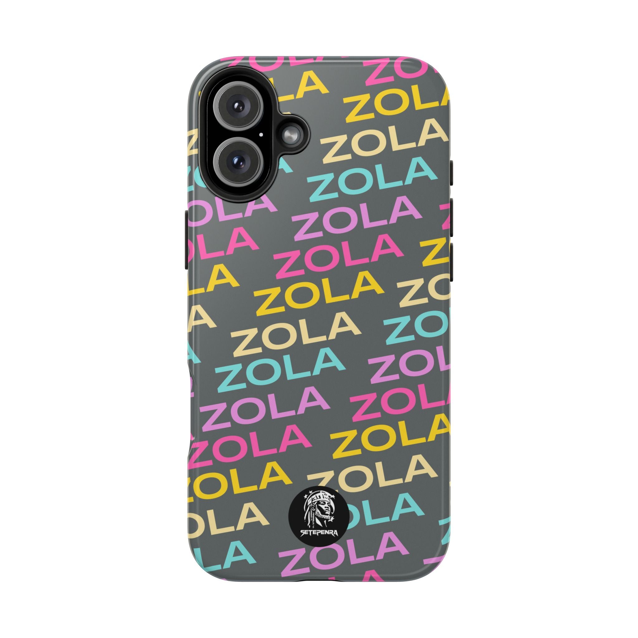 Zola Tough Phone Case (For iPhone, Galaxy & More) - Dark Grey