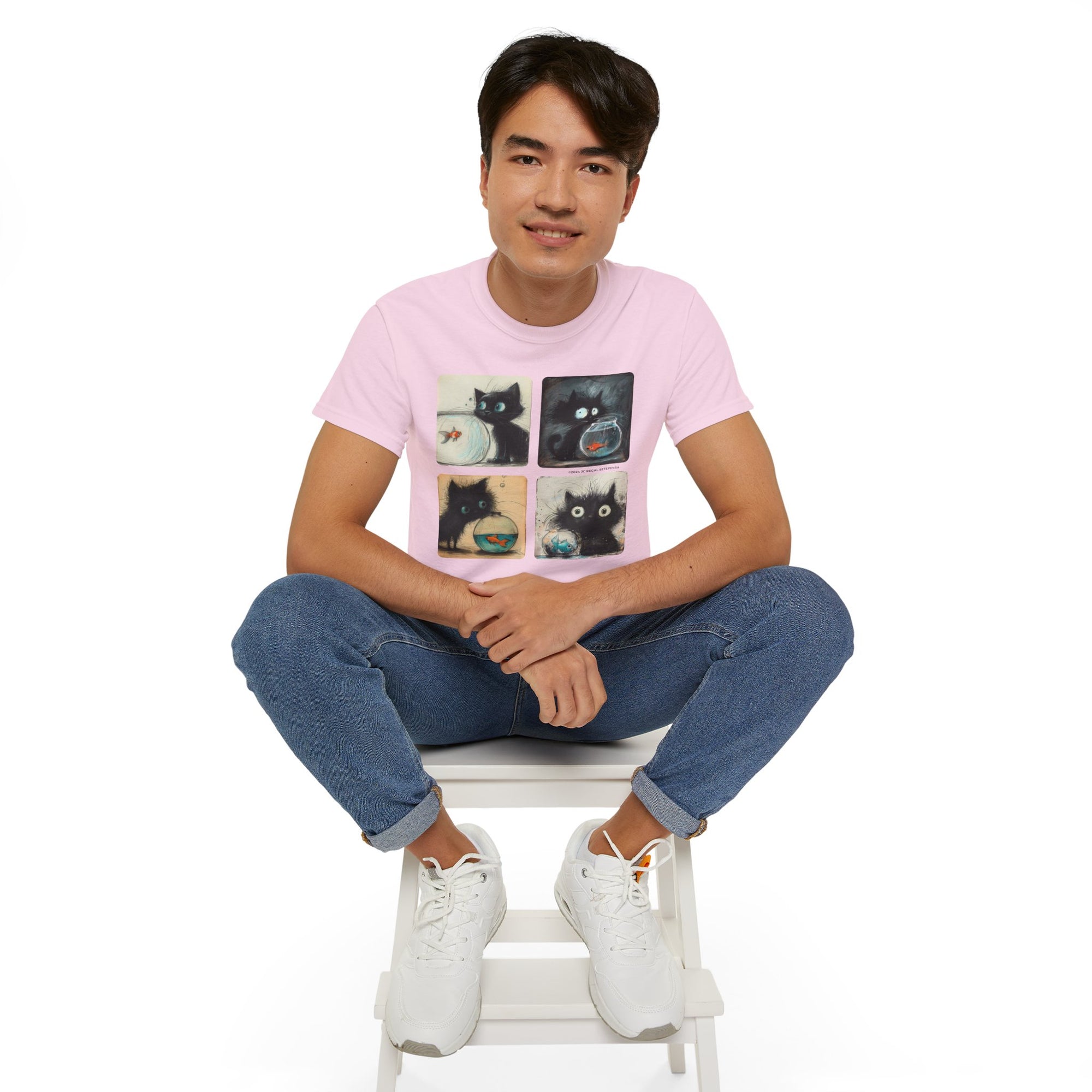Fishy Kitty Unisex Ultra Cotton Tee