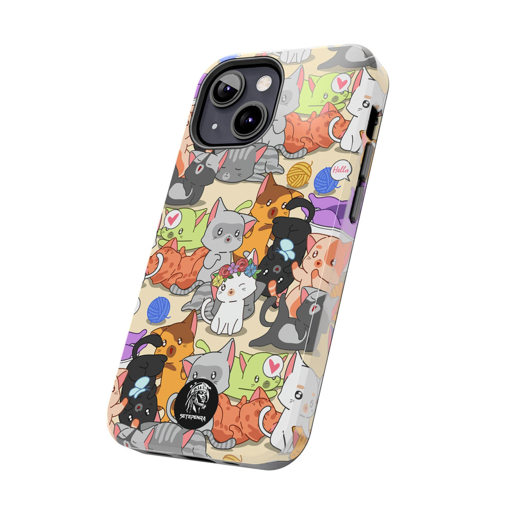 Cats A Lot Tough Phone Case (For iPhone, Galaxy & More)