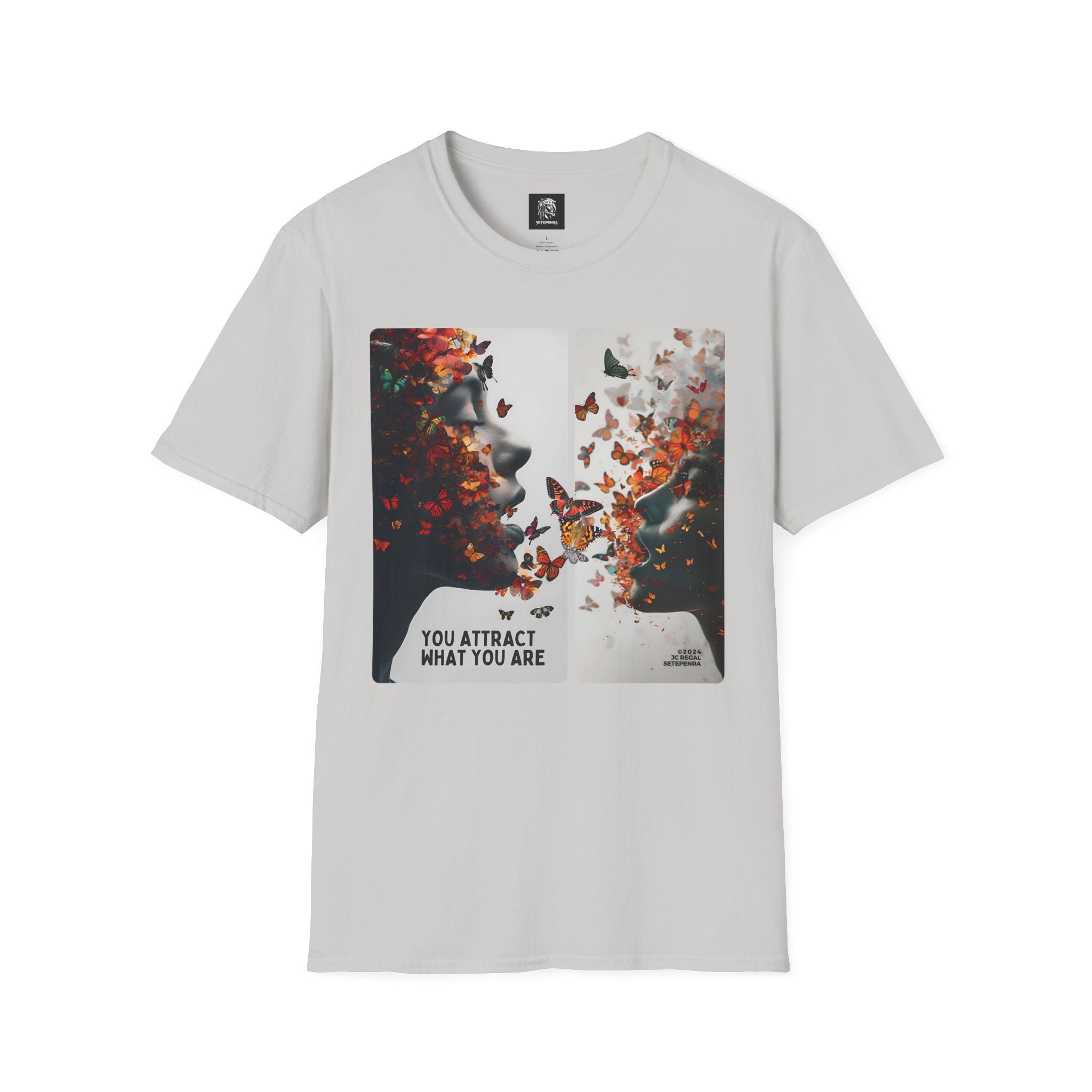 You Attract What You Are (1st Edition) Unisex Softstyle T-Shirt SETEPENRA T-Shirt.