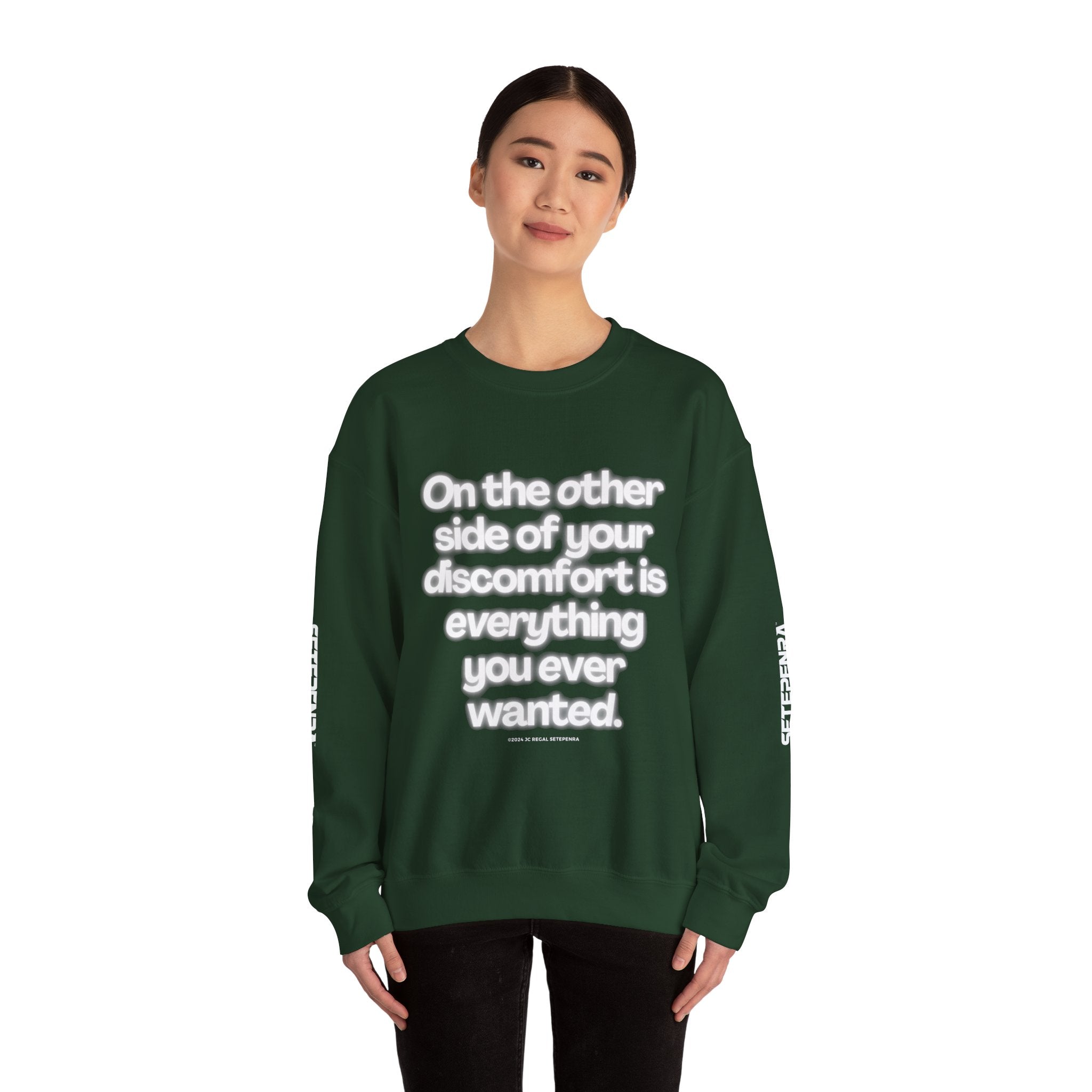 On The Other Side Unisex Heavy Blend™ Crewneck Sweatshirt