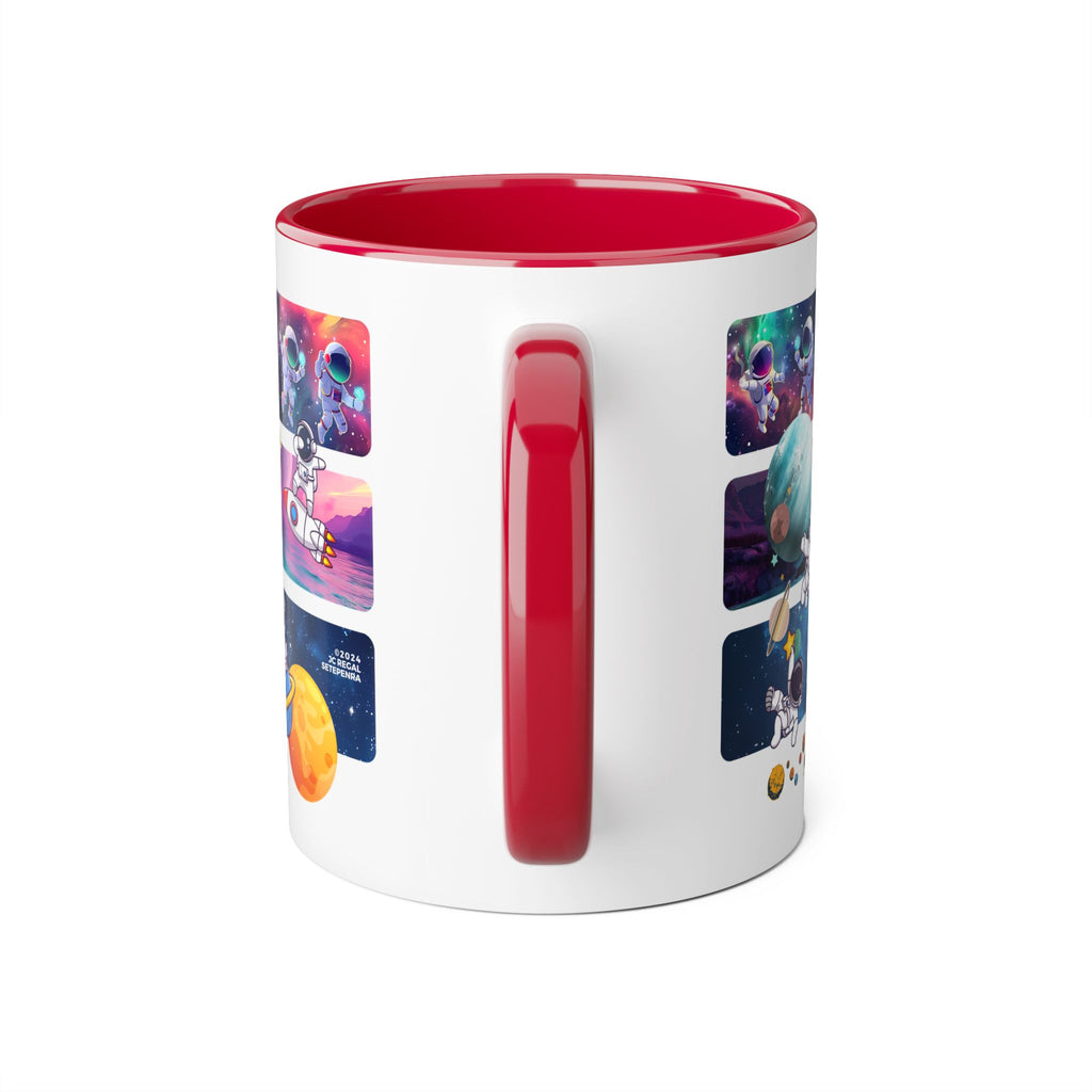 Astro Cosmo (V2.0) Accent Mug, 11oz (Various Colors)