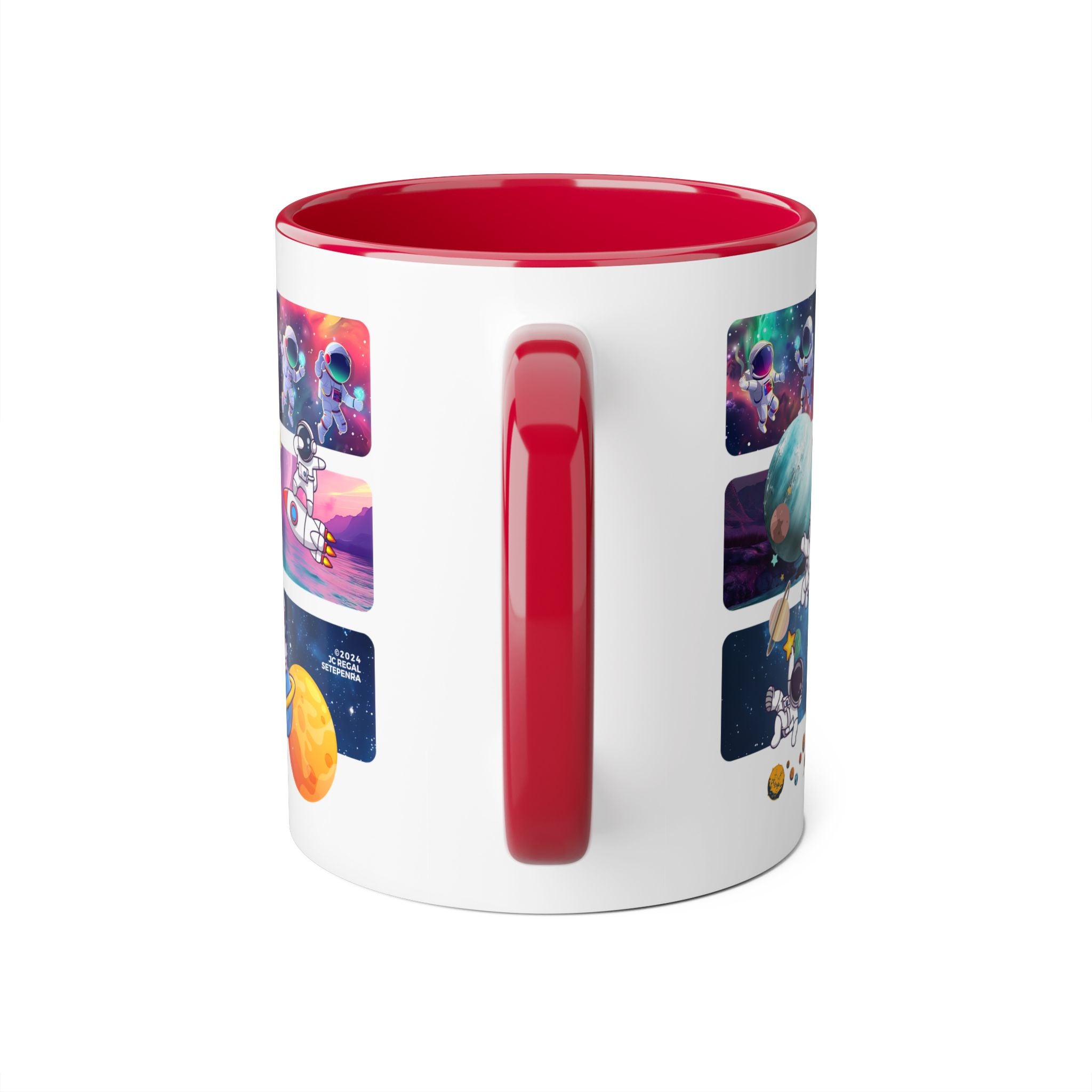 Astro Cosmo (V2.0) Accent Mug, 11oz (Various Colors)