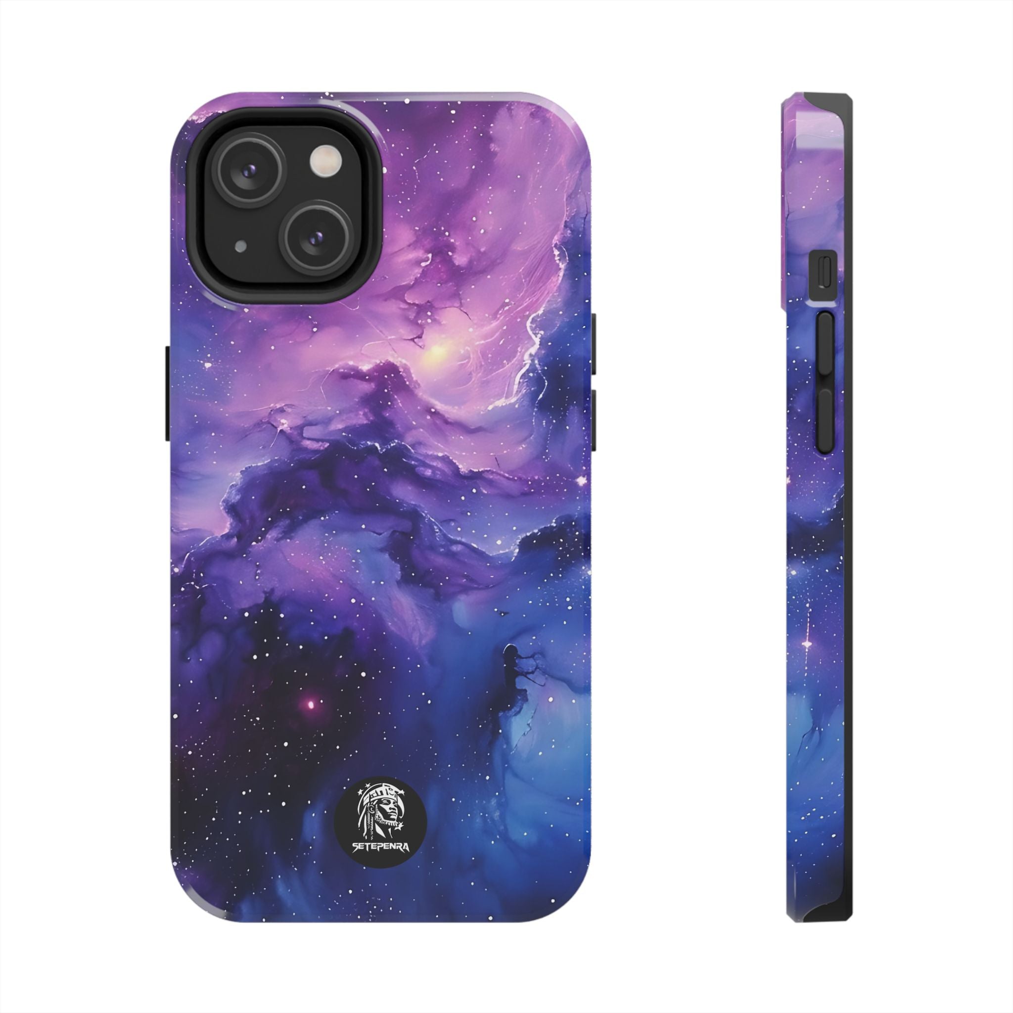 Purple Cosmos Tough Phone Case (For iPhone, Galaxy & More) SETEPENRA Phone Case.