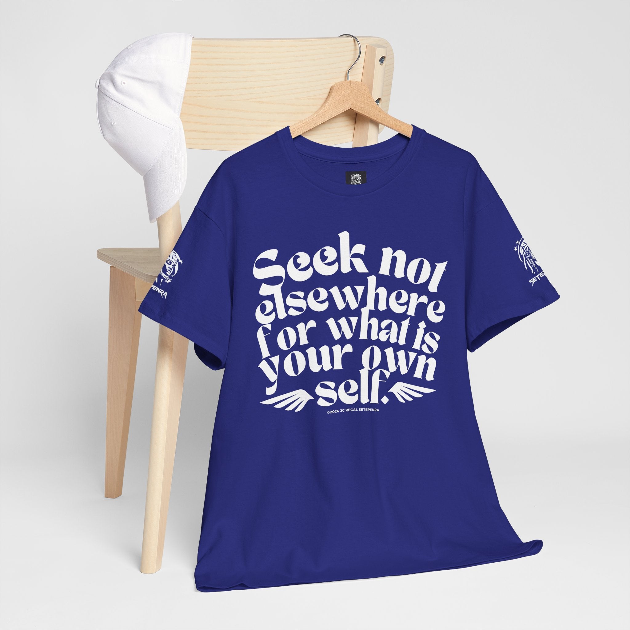 Seek Not Elsewhere Unisex Heavy Cotton Tee