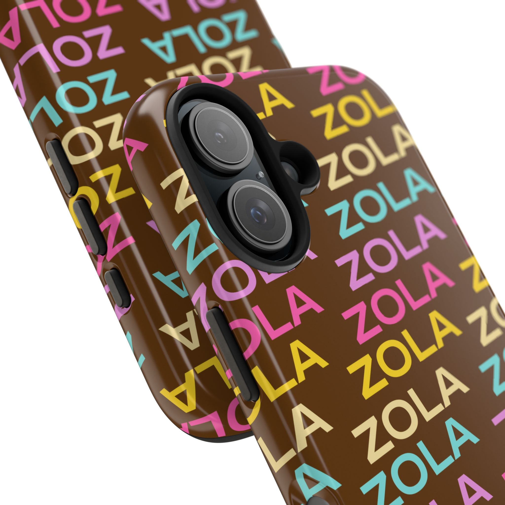 Zola Tough Phone Case (For iPhone, Galaxy & More) - Brown