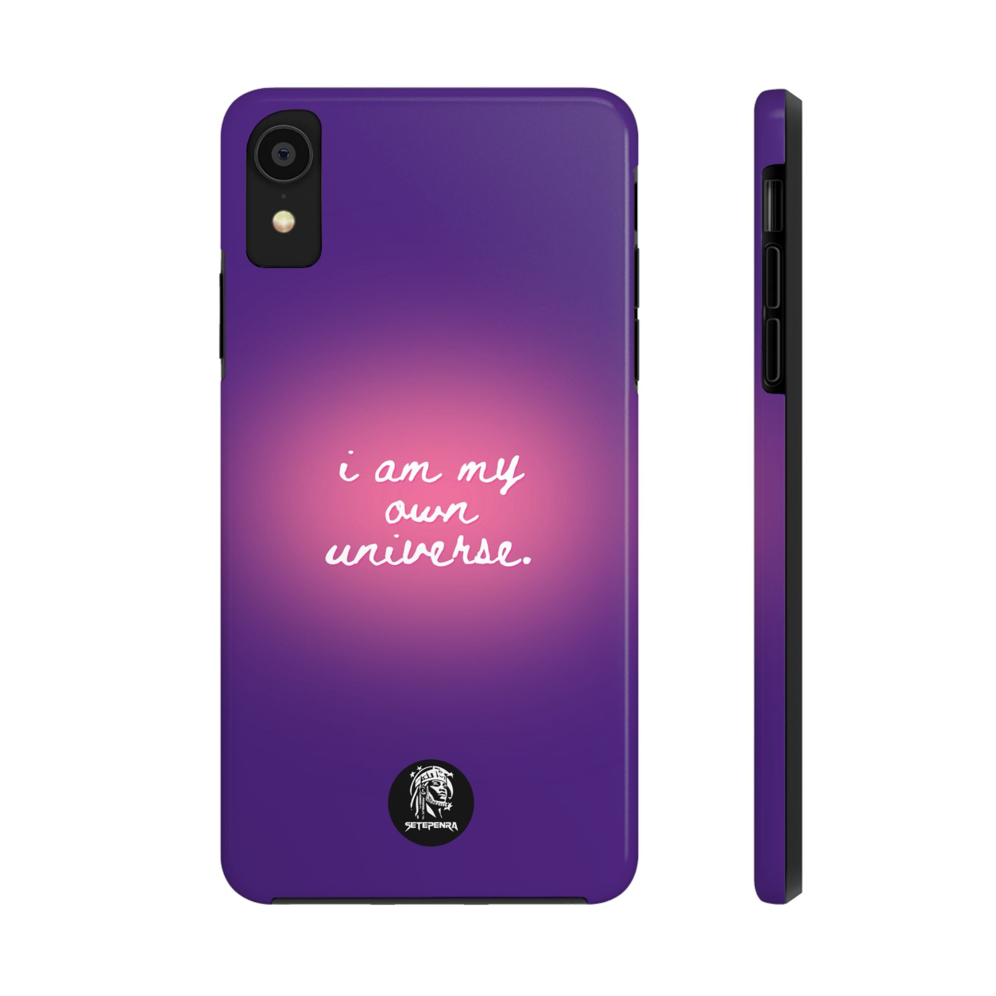 I Am My Own Universe Tough Phone Case (For iPhone, Galaxy & More) - Purple SETEPENRA Phone Case.