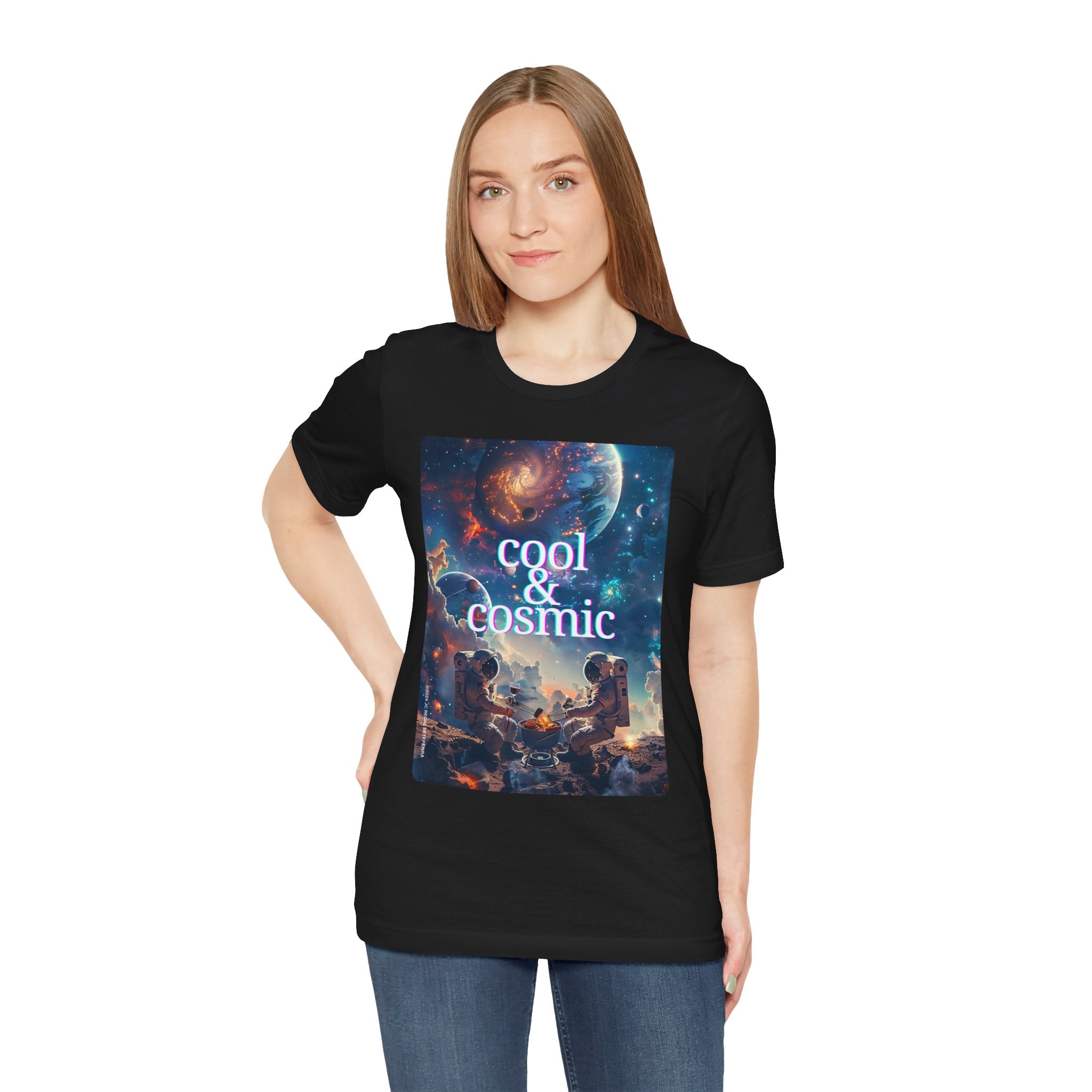 Cool & Cosmic Unisex Jersey Short Sleeve Tee