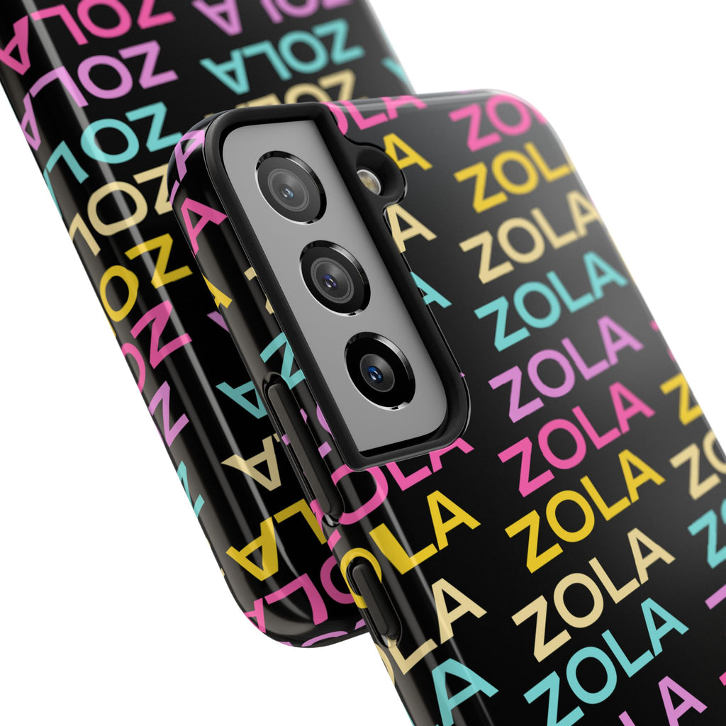 Zola Tough Phone Case (For iPhone, Galaxy & More) - Black