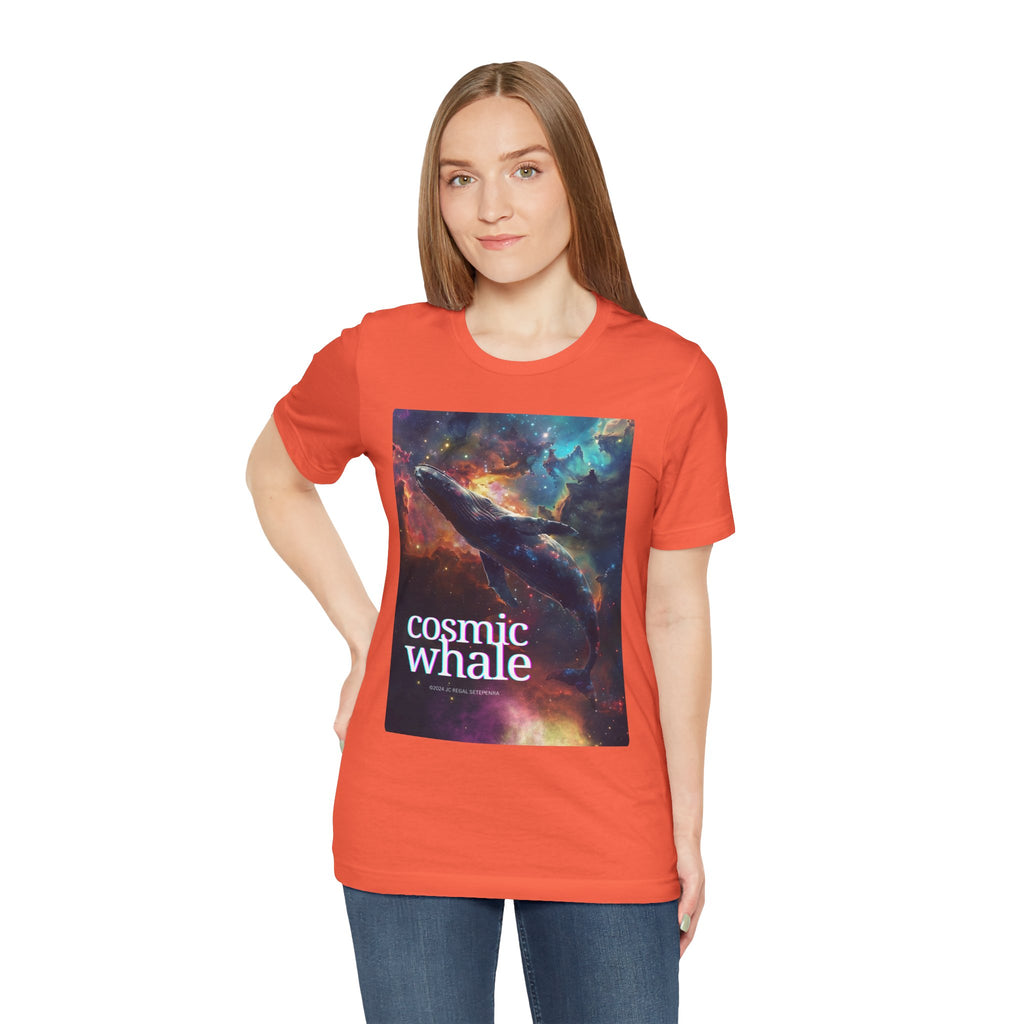 Cosmic Whale Unisex Jersey Short Sleeve Tee