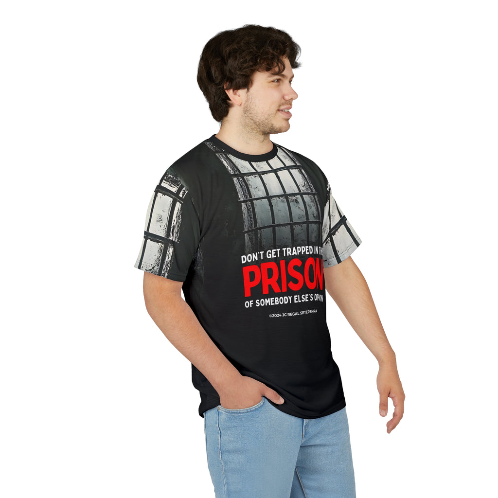 Prison Trap (Red Edition) Unisex Cut & Sew Tee SETEPENRA All Over Prints.