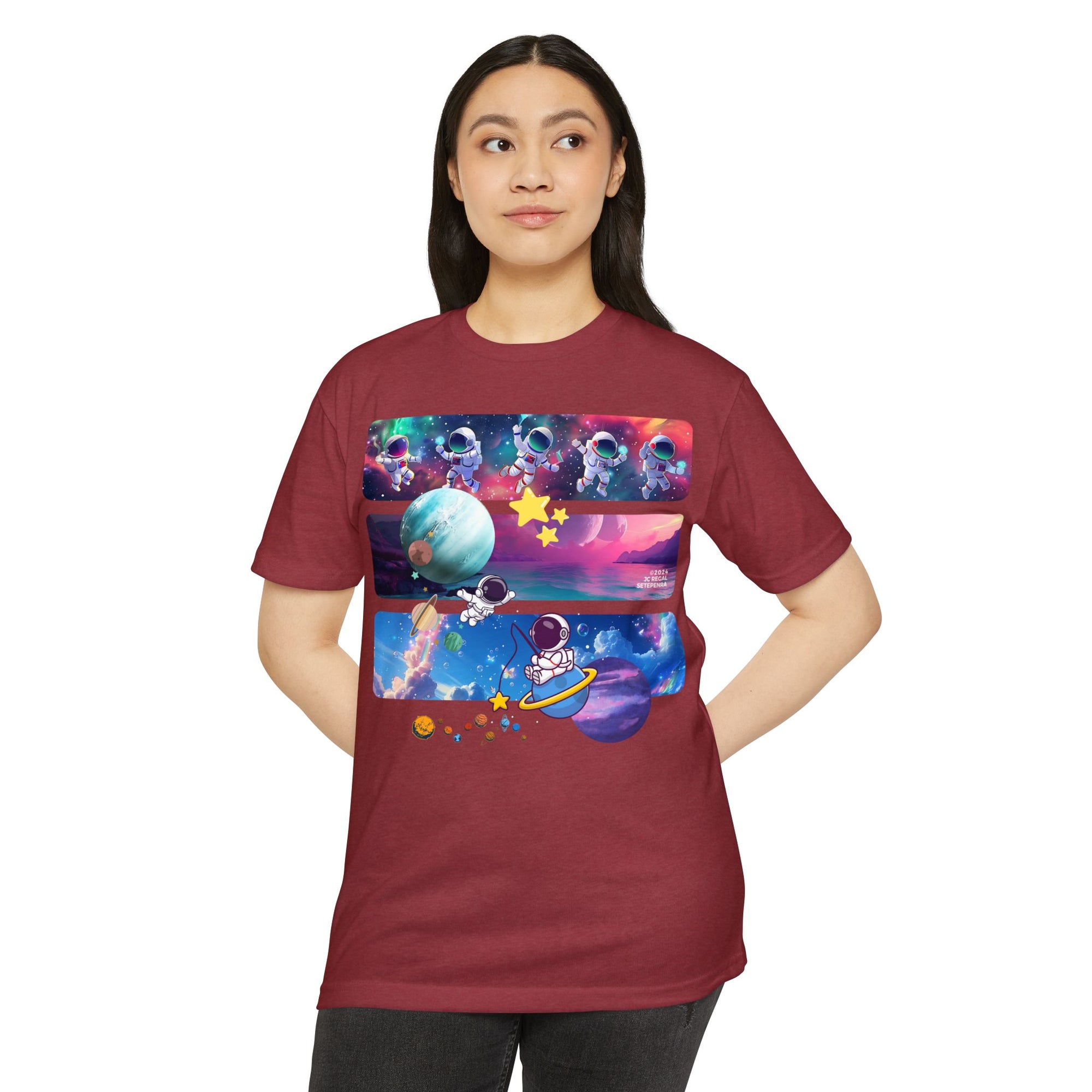 Astro Cosmo Unisex CVC Jersey T-shirt