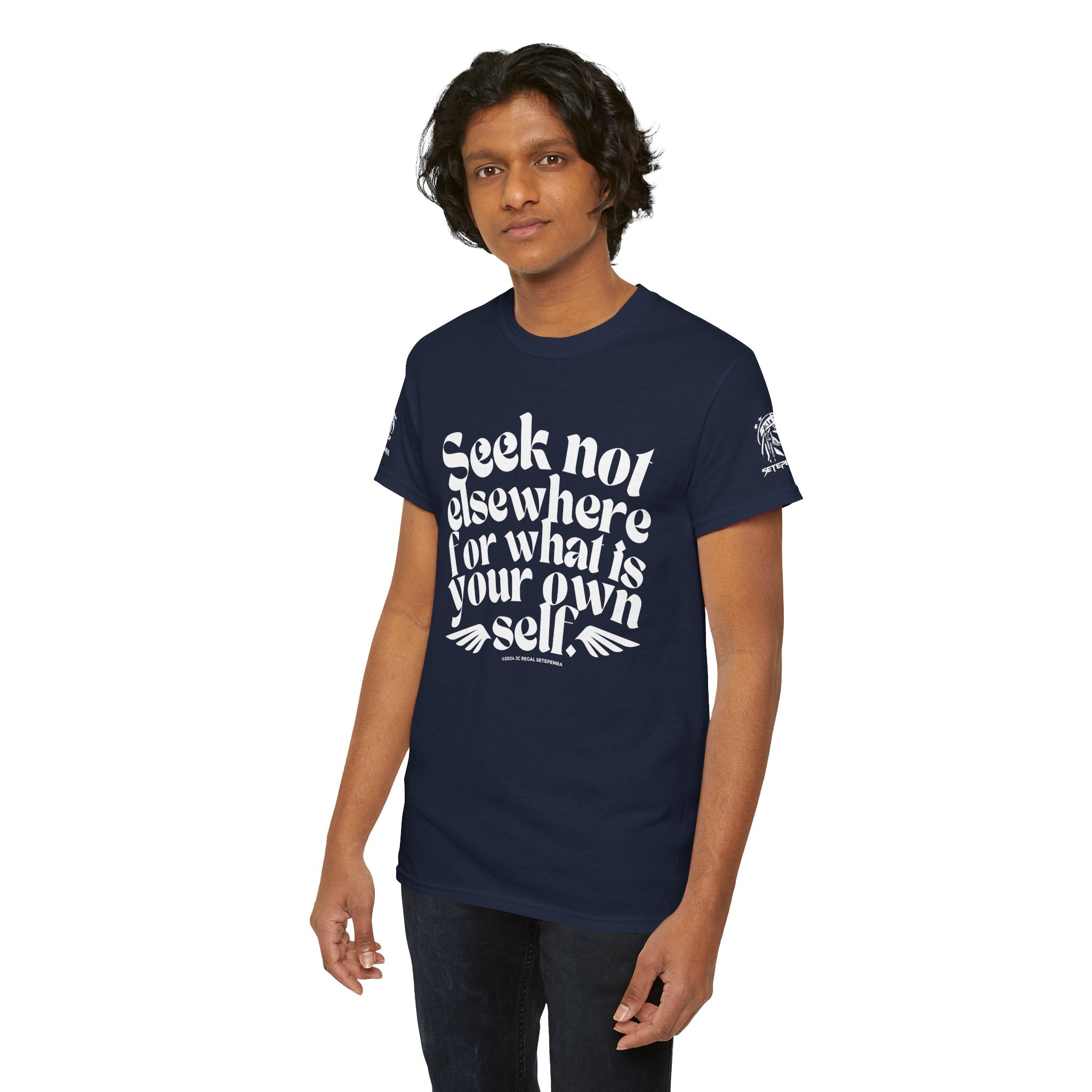 Seek Not Elsewhere Unisex Heavy Cotton Tee