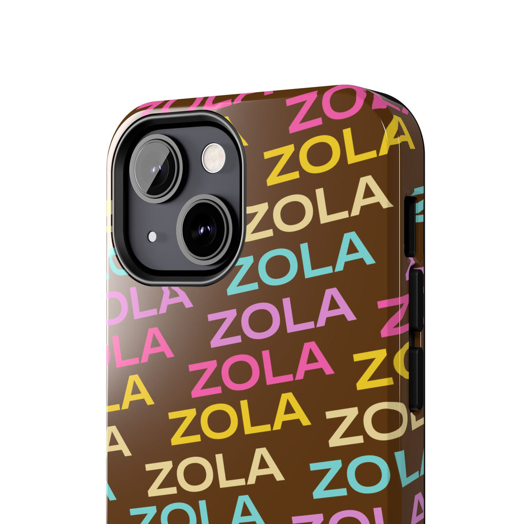 Zola Tough Phone Case (For iPhone, Galaxy & More) - Brown