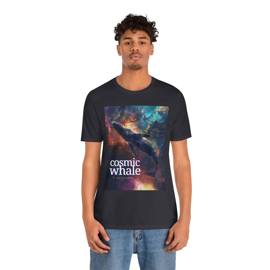 Cosmic Whale Unisex Jersey Short Sleeve Tee