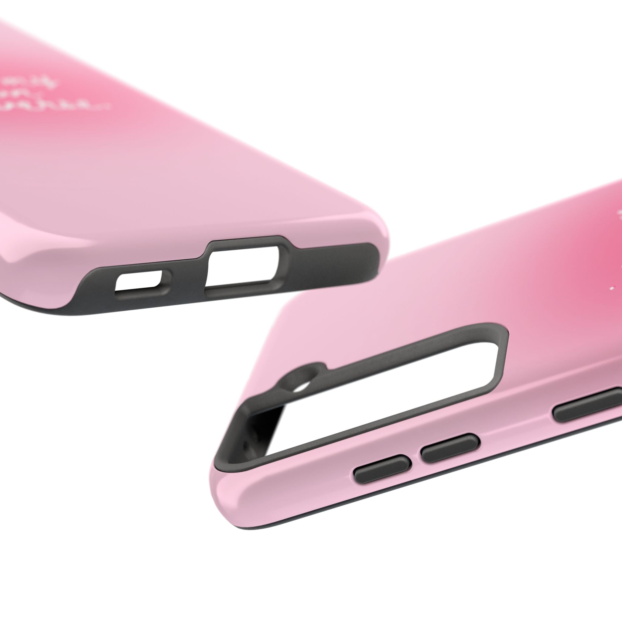 I Am My Own Universe — Pink Gradient Protective Cover Tough Phone Case