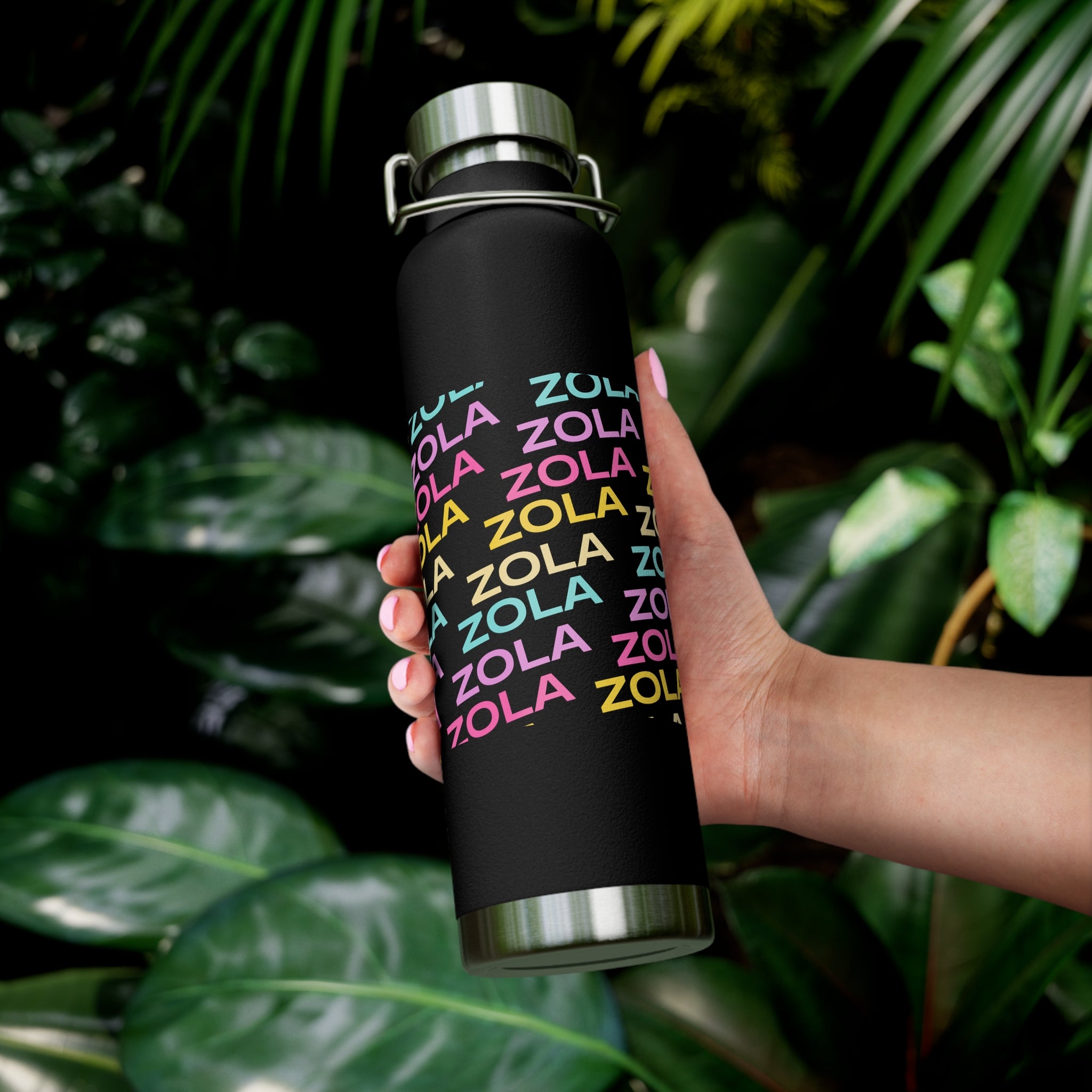 Zola Copper Vacuum Insulated Bottle, 22oz