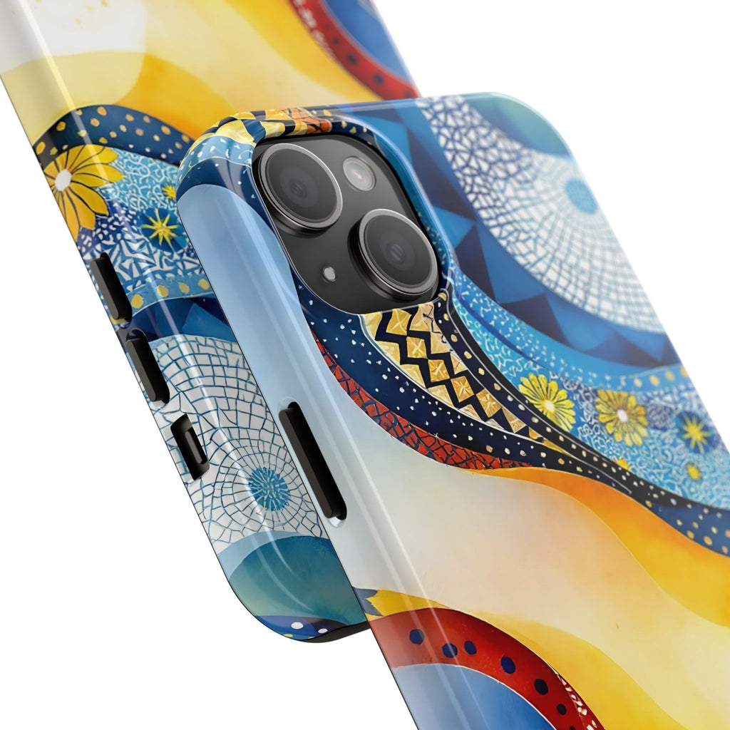 Afrikana Kolor Tough Phone Case (For iPhone, Galaxy & More)