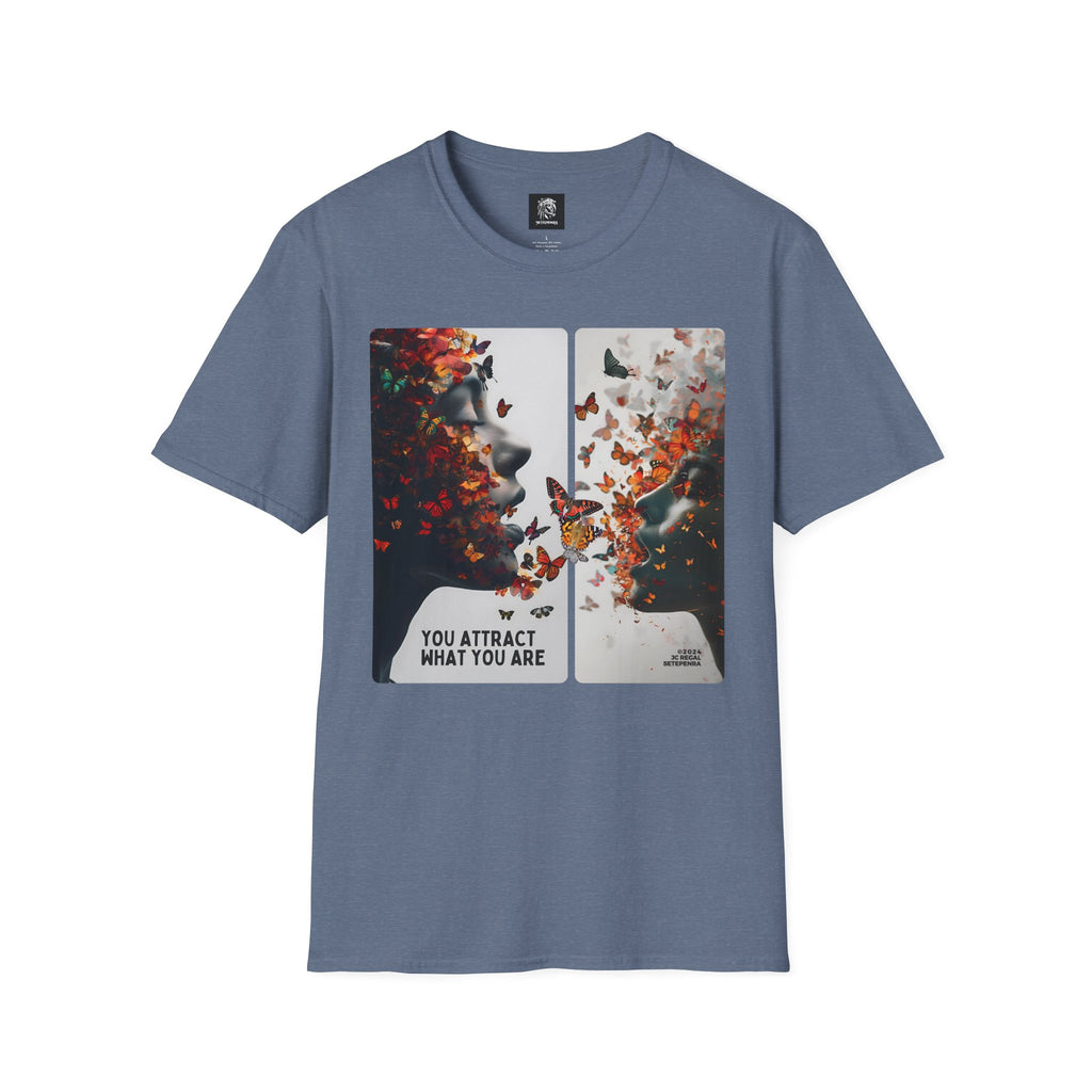 You Attract What You Are (1st Edition) Unisex Softstyle T-Shirt SETEPENRA T-Shirt.