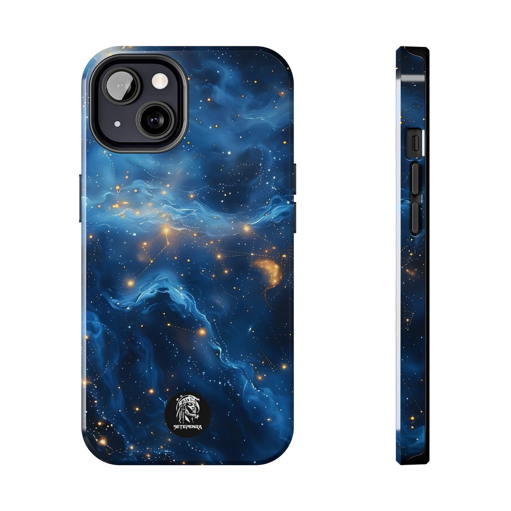 Blue Cosmos Tough Phone Case (For iPhone, Galaxy & More) SETEPENRA Phone Case.