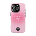 I Am My Own Universe Tough Phone Case (For iPhone, Galaxy & More) - Light Pink