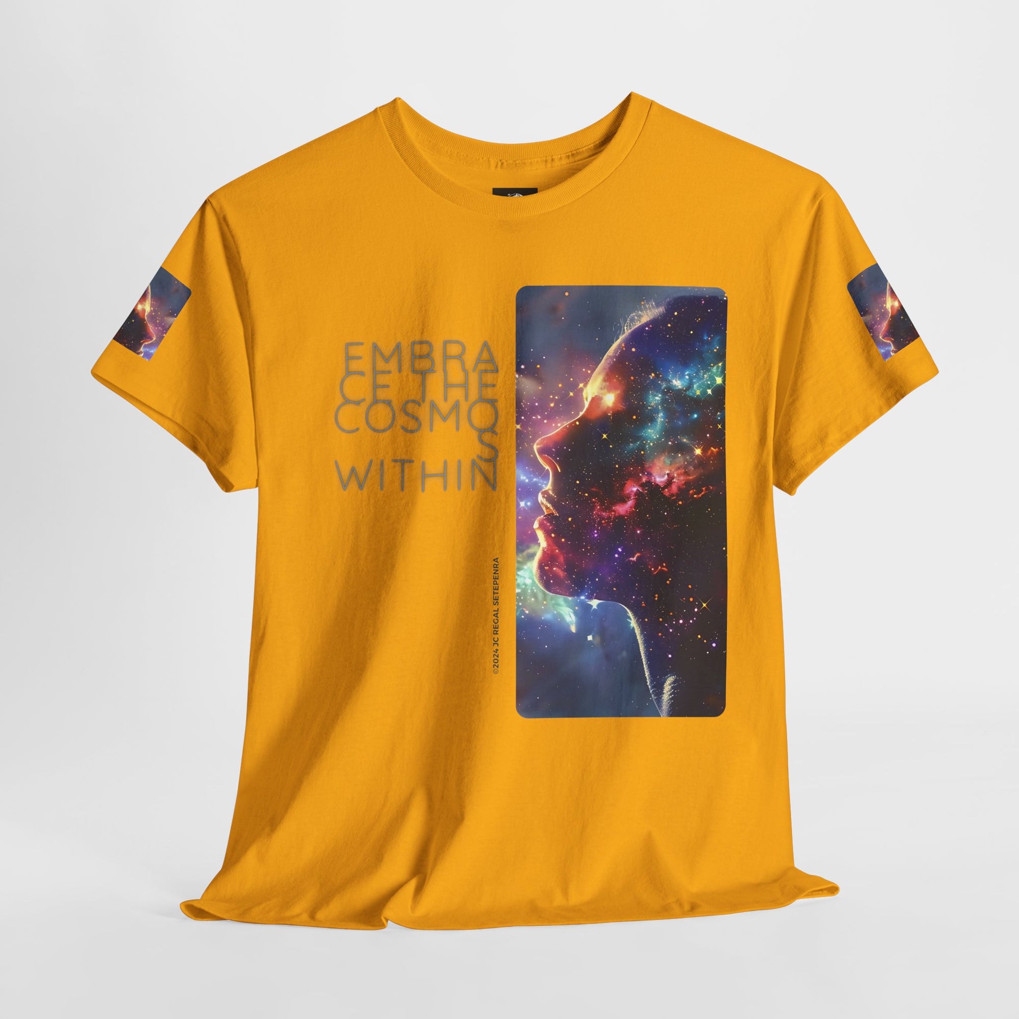 Embrace The Cosmos Within Unisex Heavy Cotton Tee