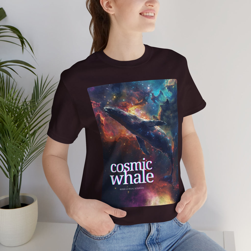 Cosmic Whale Unisex Jersey Short Sleeve Tee