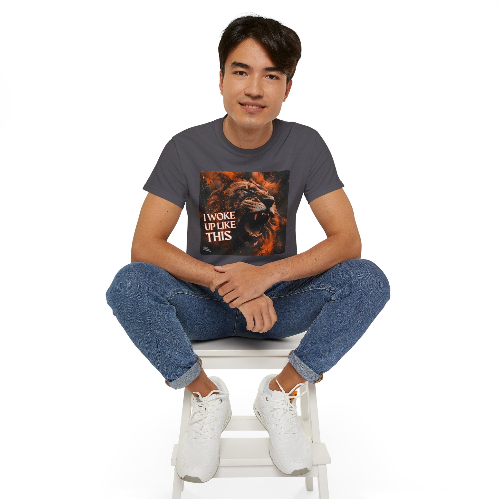 I Woke Up Like This (Roaring Edition 1) Unisex Ultra Cotton Tee