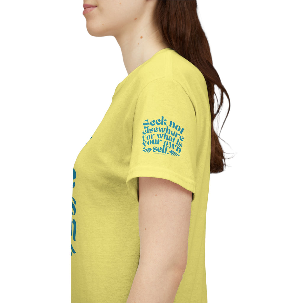 Seek Not Elsewhere (Aqua Edition) Unisex Heavy Cotton Tee