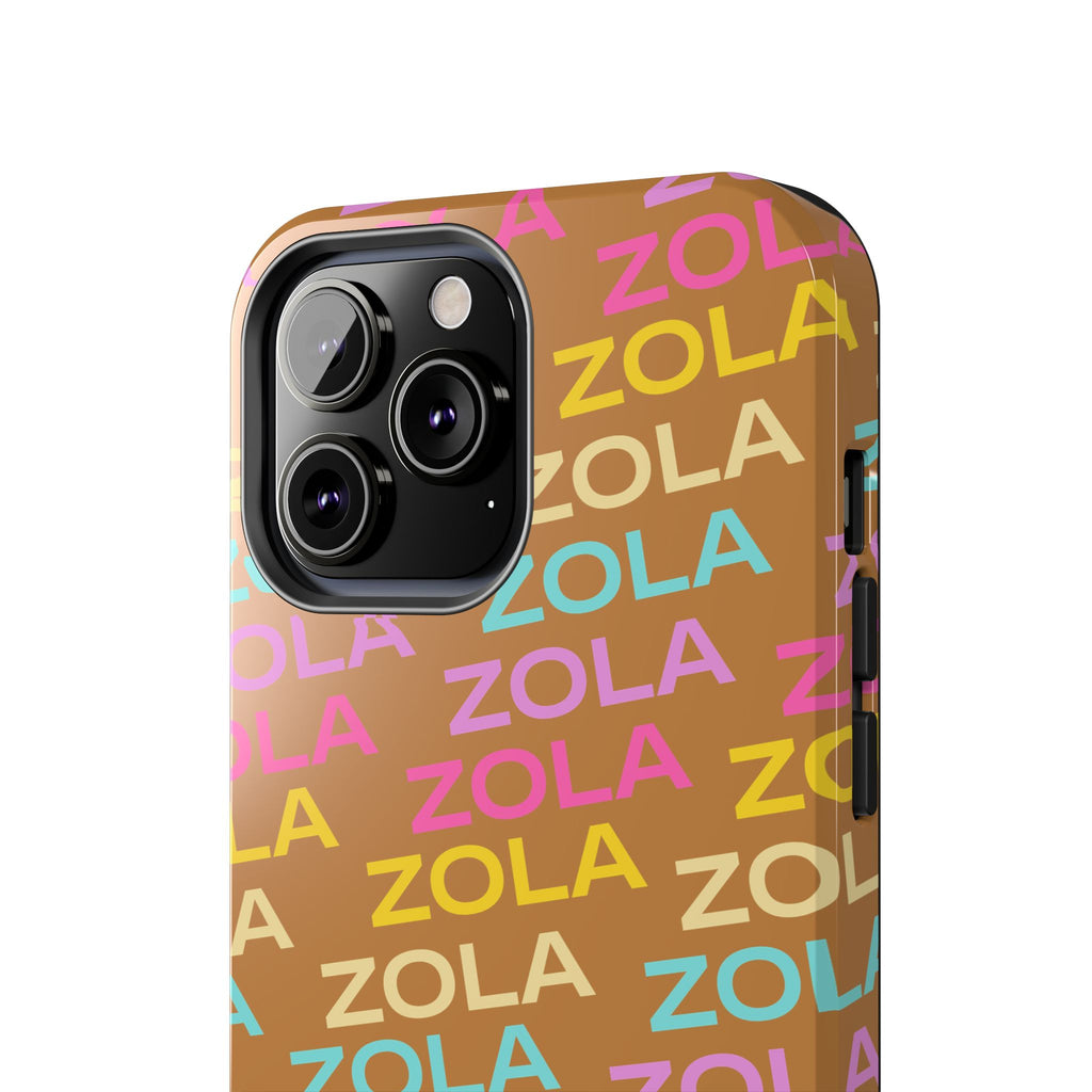 Zola Tough Phone Case (For iPhone, Galaxy & More) - Light Brown