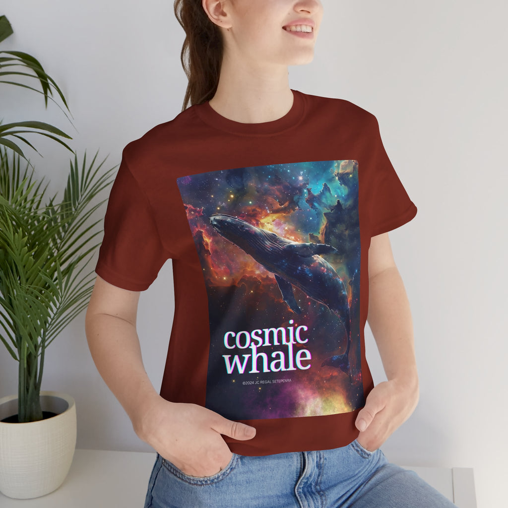 Cosmic Whale Unisex Jersey Short Sleeve Tee