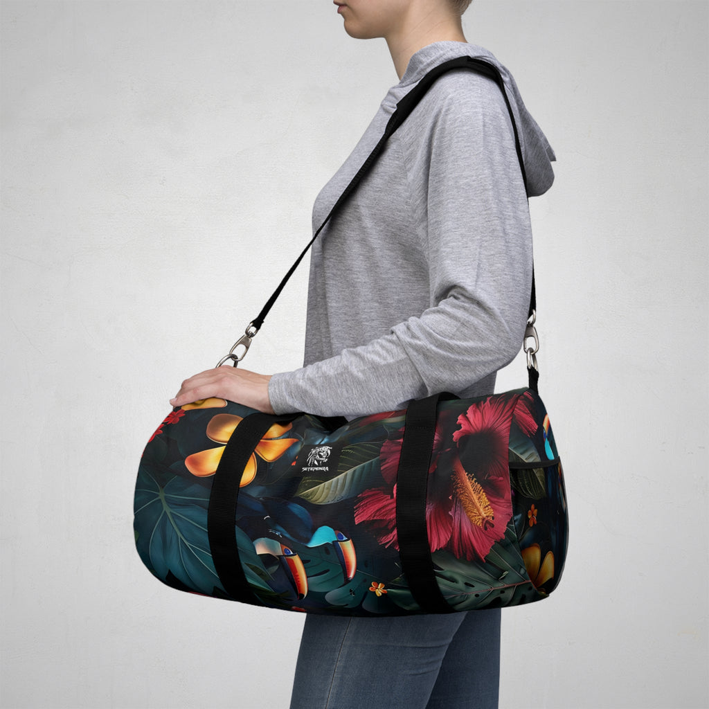 Tropican Retreat (Scene 1) Duffel Bag SETEPENRA Bags.