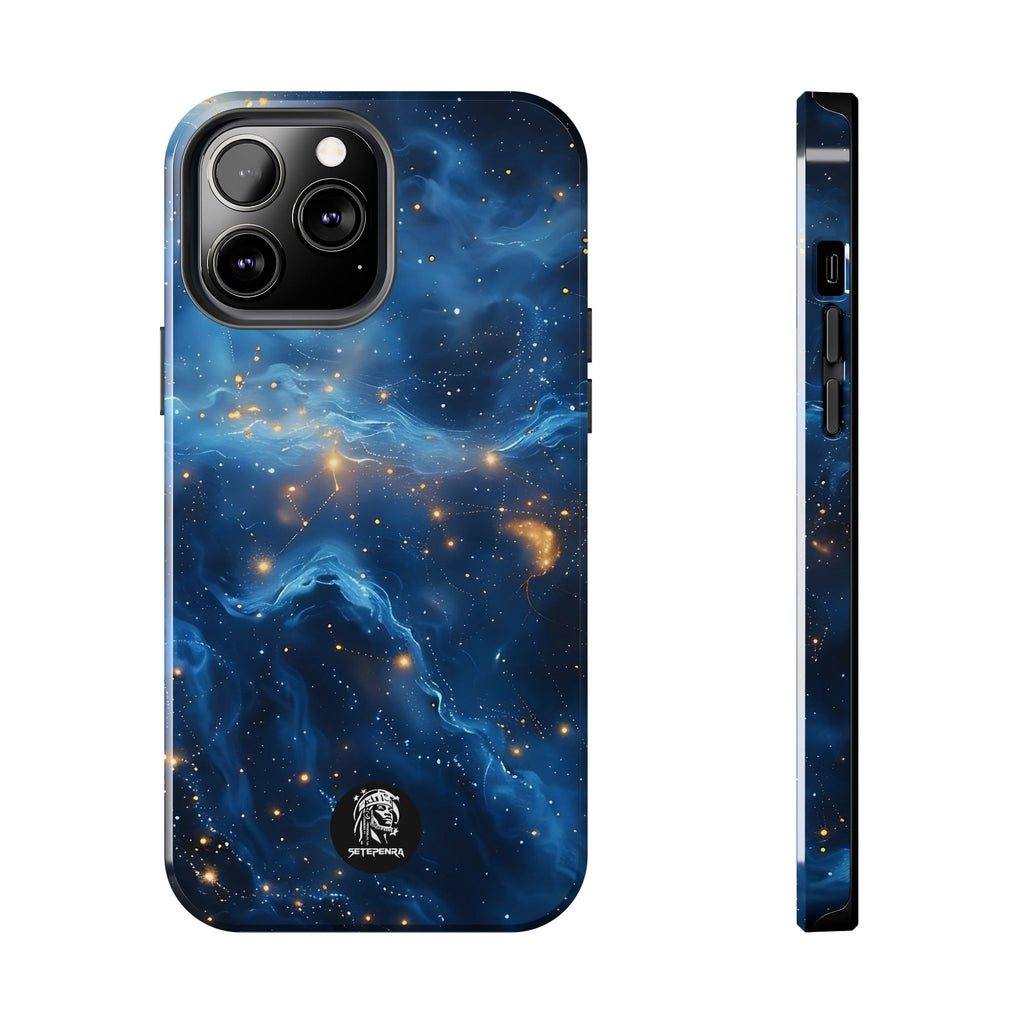 Blue Cosmos Tough Phone Case (For iPhone, Galaxy & More) SETEPENRA Phone Case.