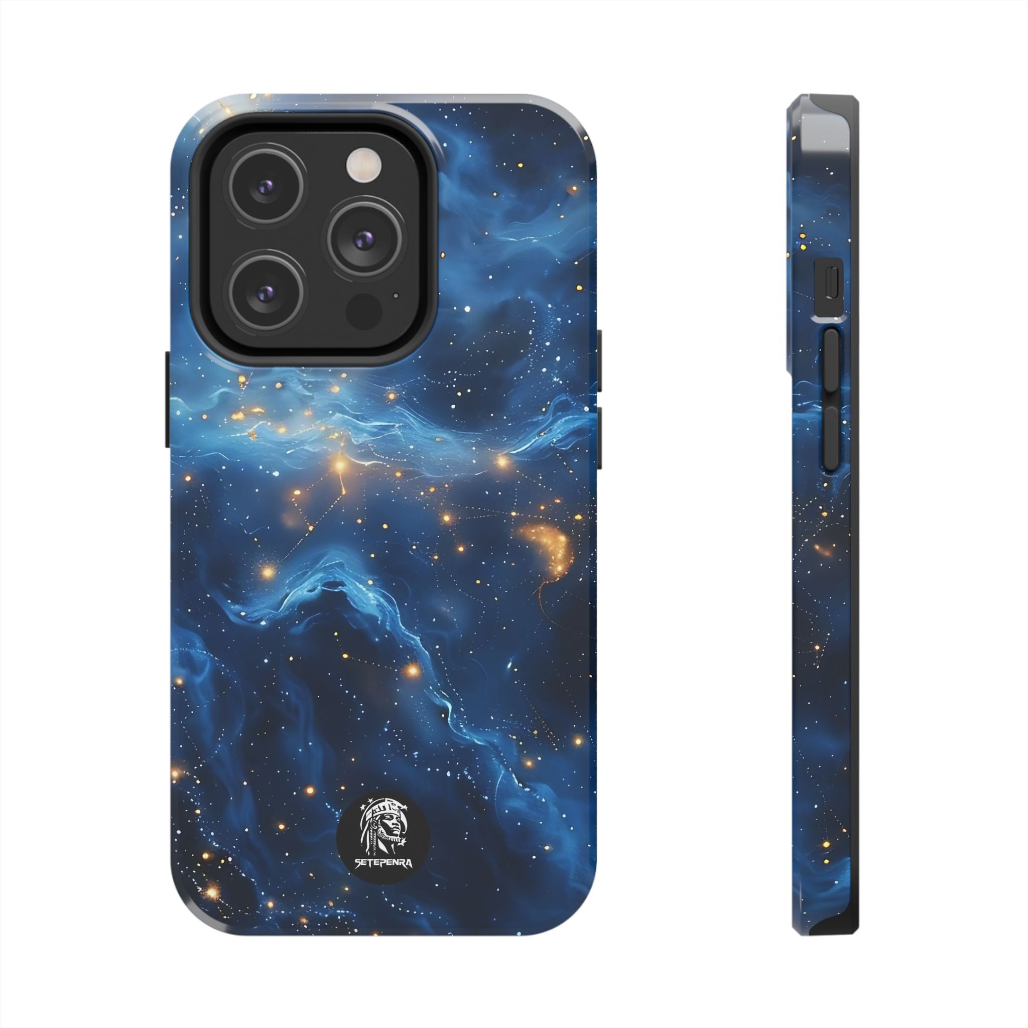 Blue Cosmos Tough Phone Case (For iPhone, Galaxy & More) SETEPENRA Phone Case.