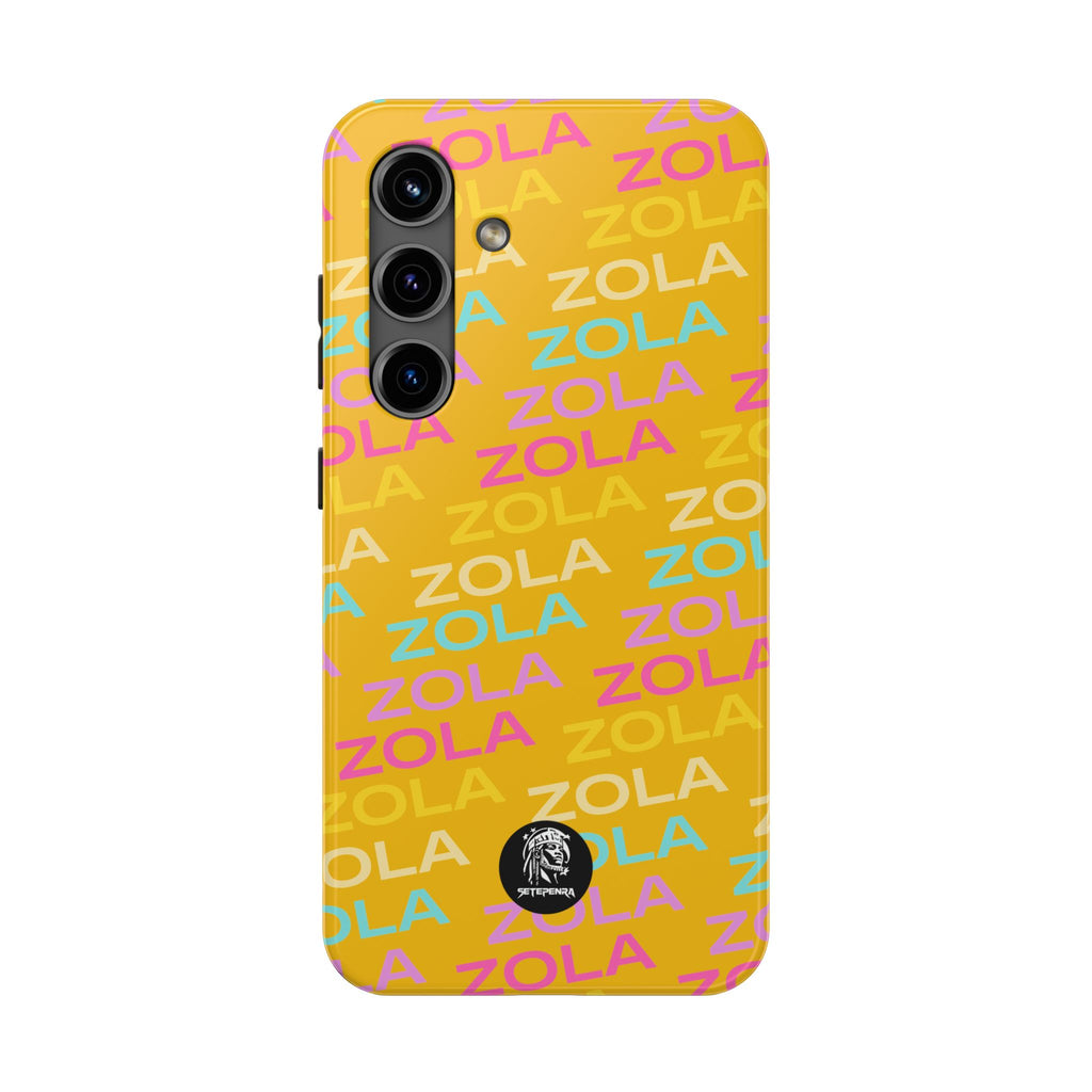 Zola Tough Phone Case (For iPhone, Galaxy & More) - Yellow SETEPENRA Phone Case.