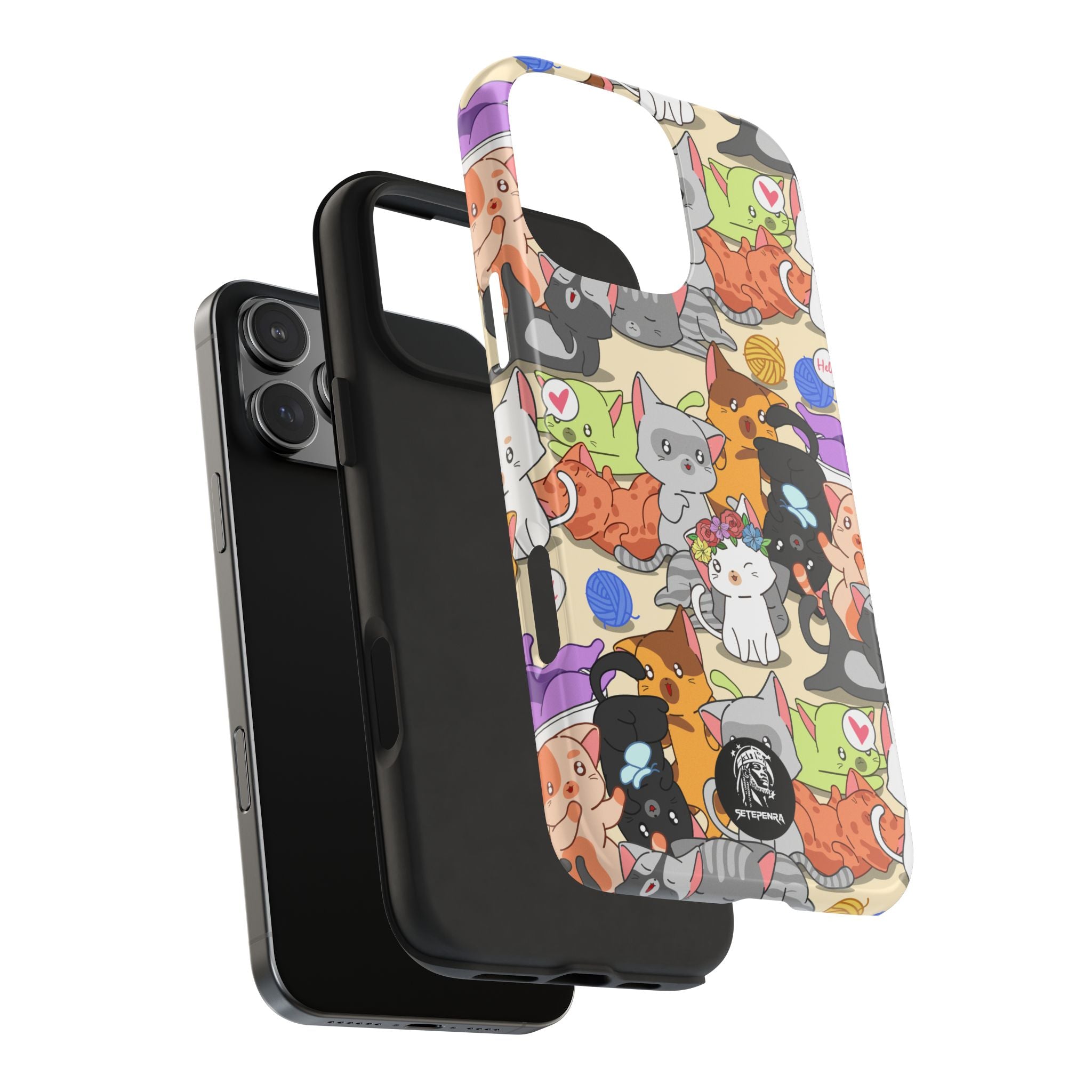 Cats A Lot Tough Phone Case (For iPhone, Galaxy & More)