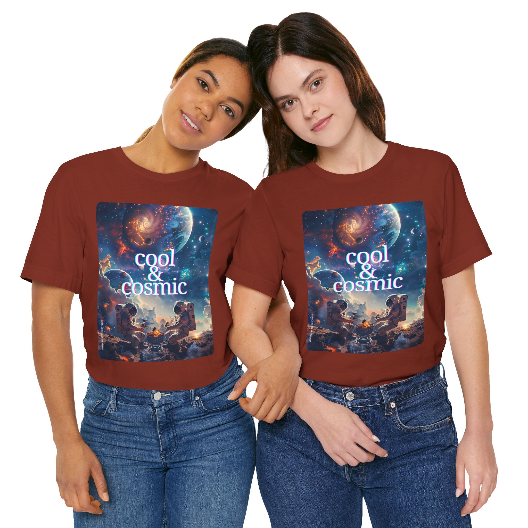 Cool & Cosmic Unisex Jersey Short Sleeve Tee