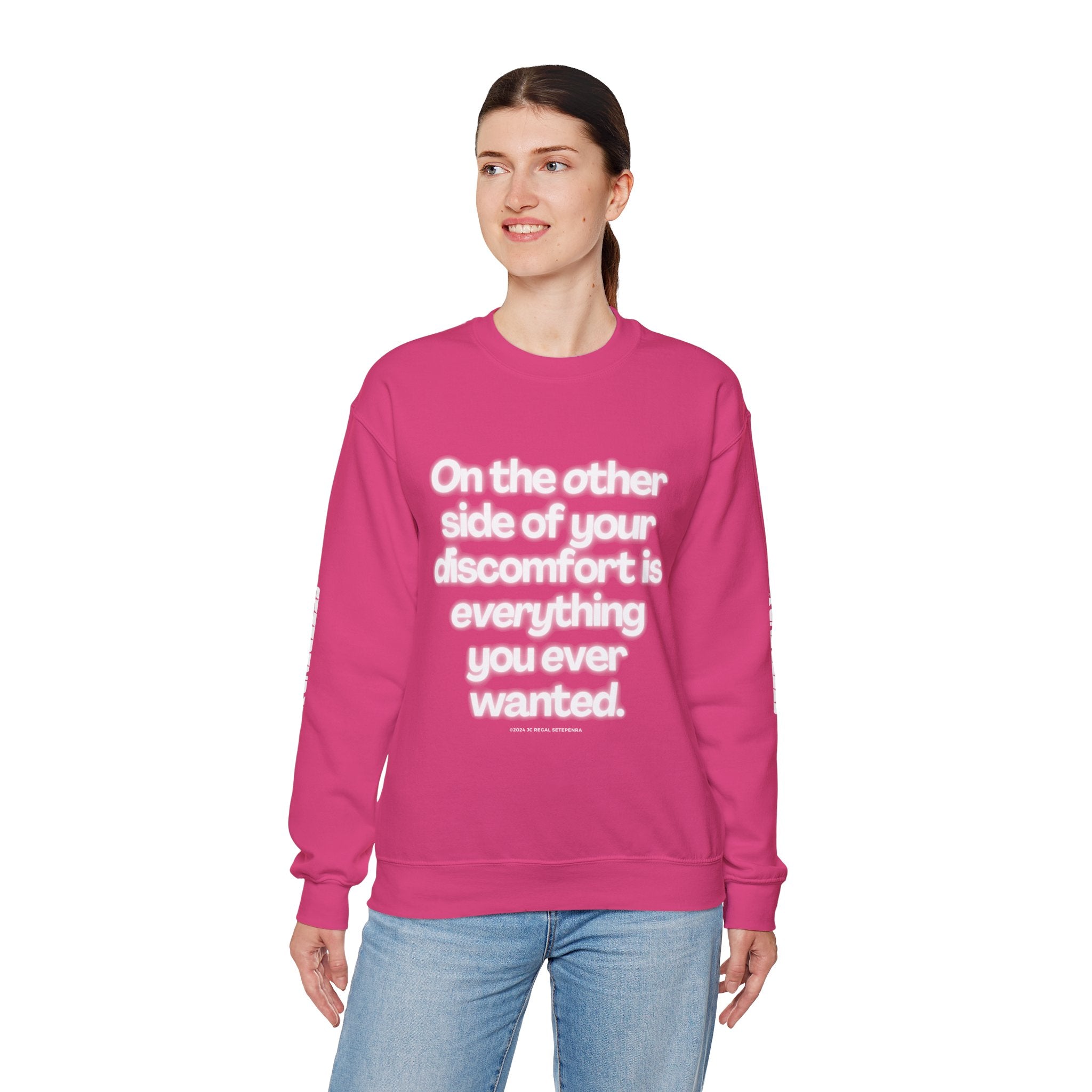 On The Other Side Unisex Heavy Blend™ Crewneck Sweatshirt
