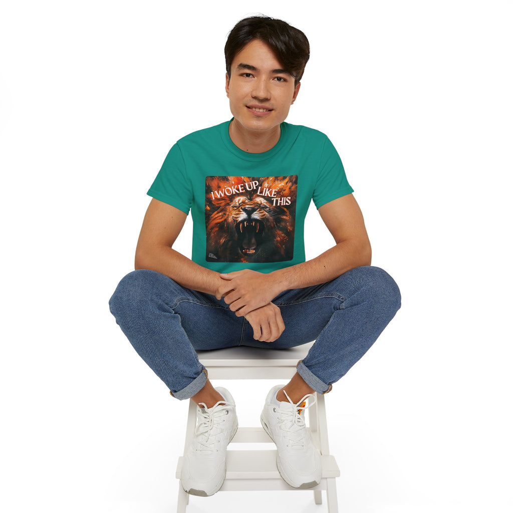 I Woke Up Like This (Roaring Edition 2) Unisex Ultra Cotton Tee