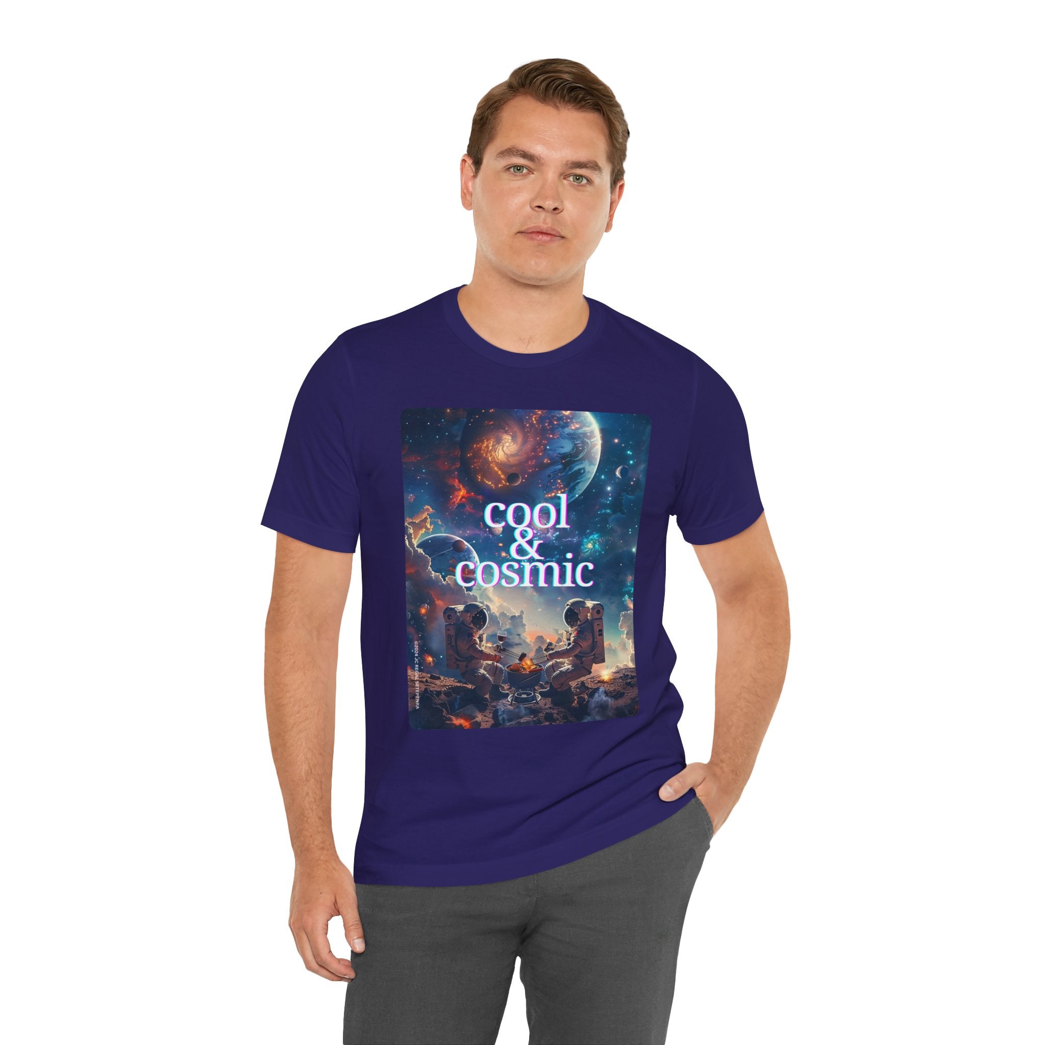 Cool & Cosmic Unisex Jersey Short Sleeve Tee